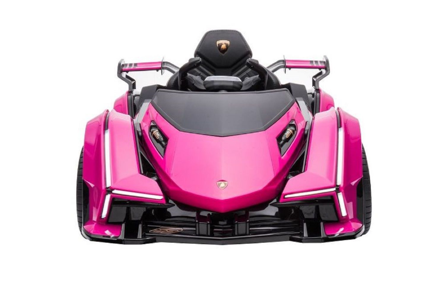 ES-Toys Elektro-Kinderauto Elektroauto Lamborghini V12, Belastbarkeit 40 kg, Vision Gran Turismo Fernbedienung MP3