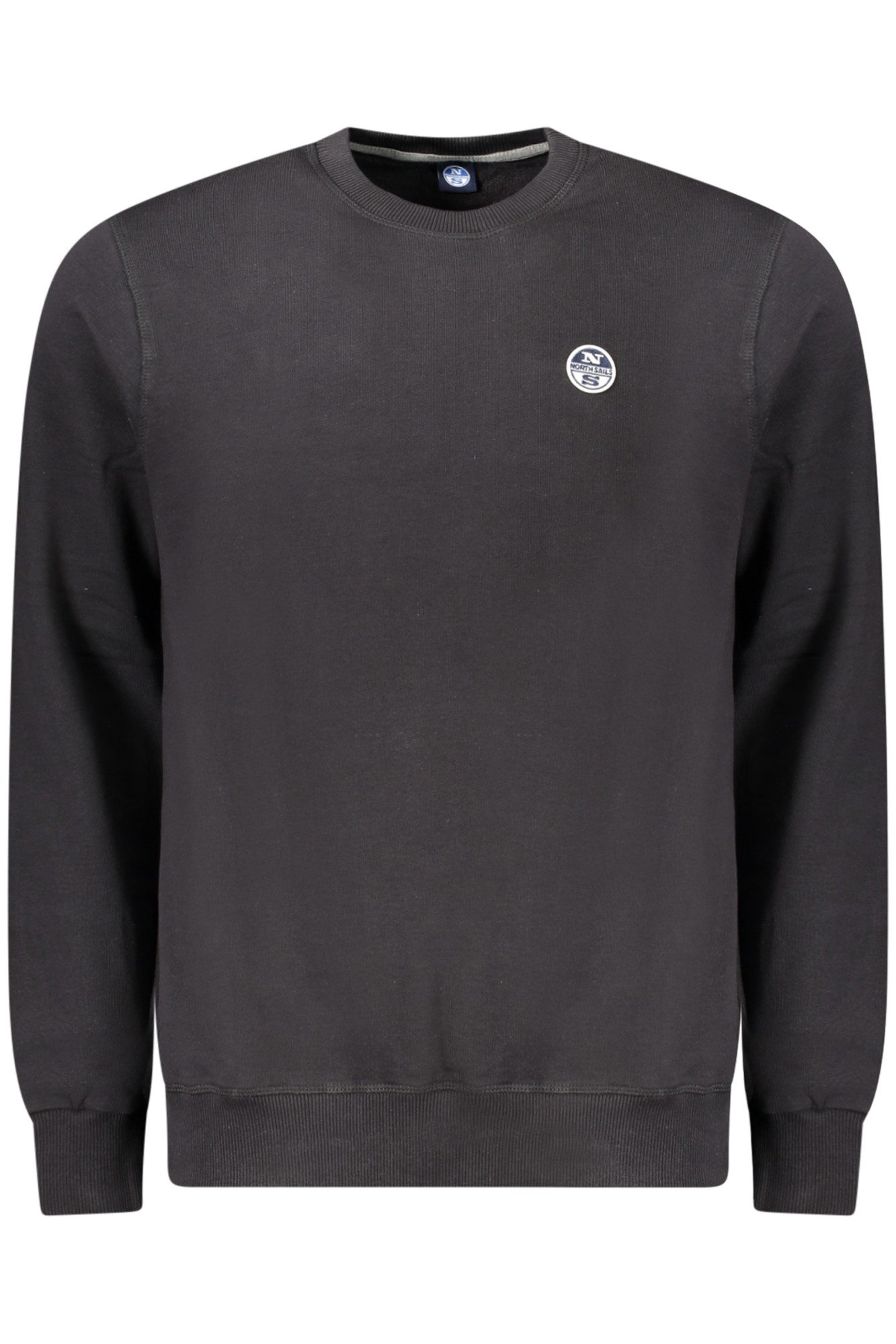 North Sails Sweatshirt Herren-Sweatshirt Schwarz - Langarm, Rundhals