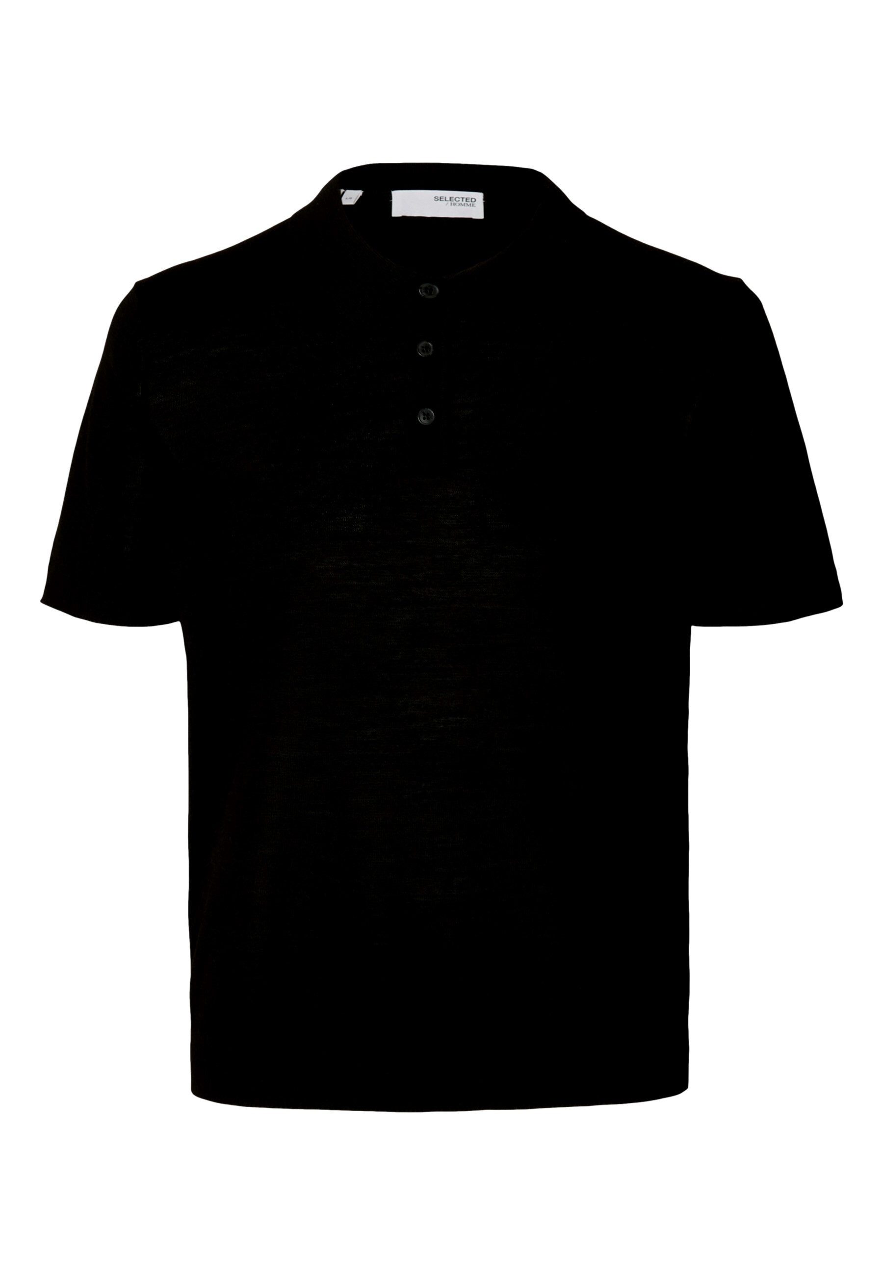 SELECTED HOMME Poloshirt Poloshirt TOWN Kurzarmshirt mit Polokragen (1-tlg., 1)