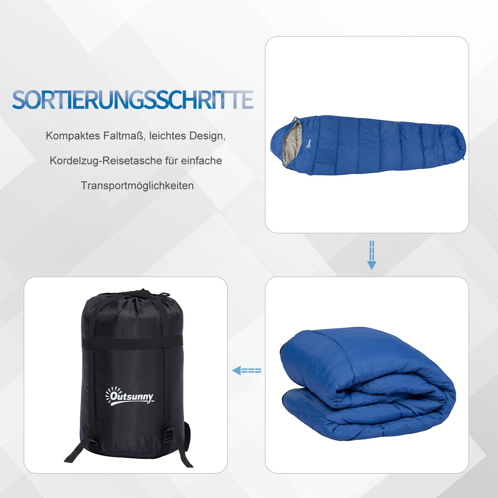 Schlafsack Schlafsack mit Tragetasche