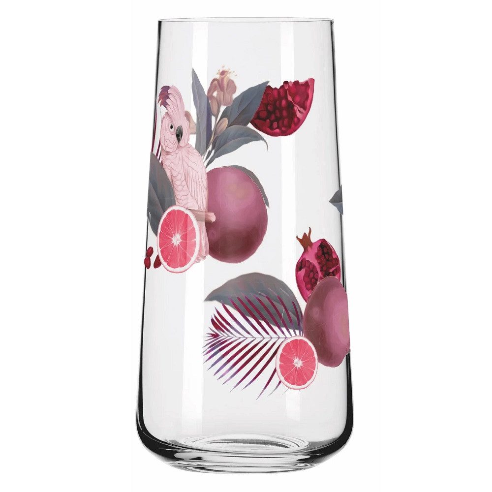 Ritzenhoff Longdrinkglas Ritzenhoff Sommersonett D-TOX 2er-Set R. Richter F24, Kristallglas