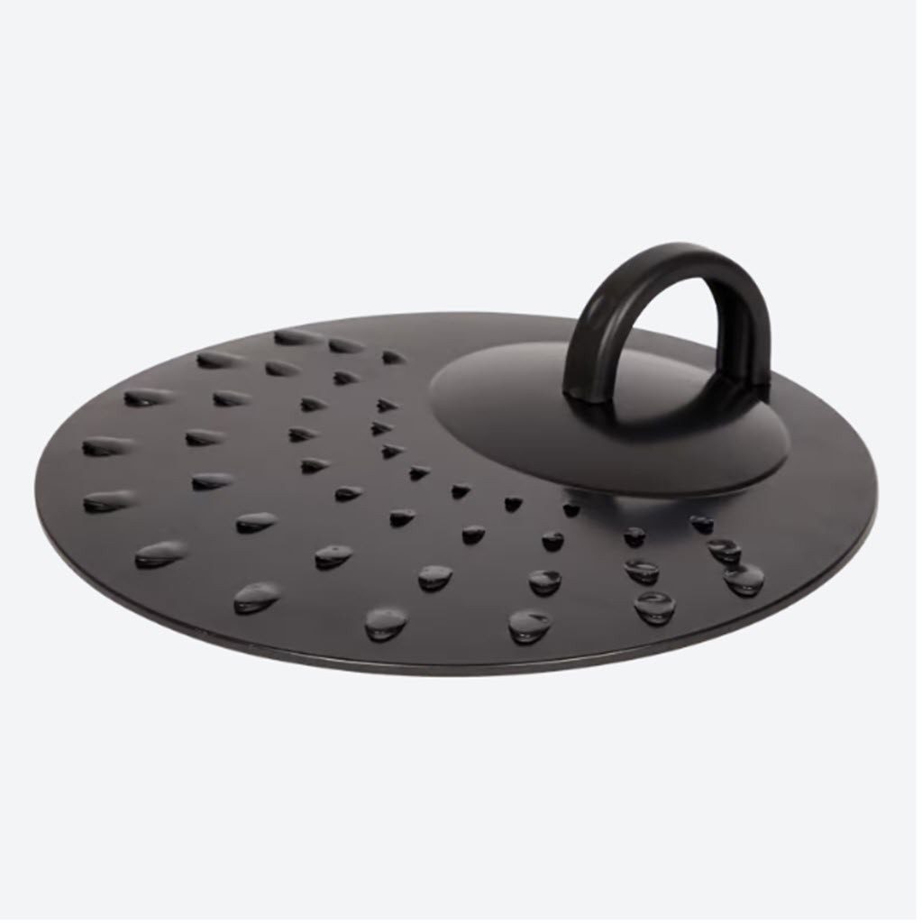 Spectrum Spritzschutzdeckel mit Öffnung Pfannen-Spritzschutz 30 cm Pfannendeckel