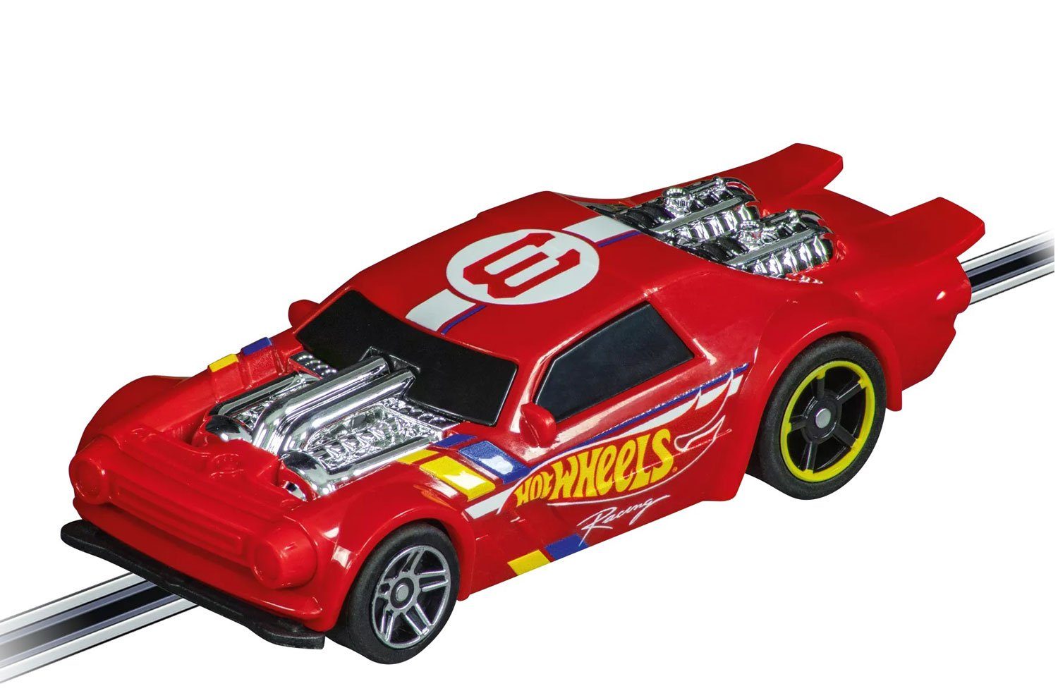 Rennbahn-Auto Carrera 20064216 - GO!!! GO!!! PLUS Hot Wheels™ Night Shifter™ (red)