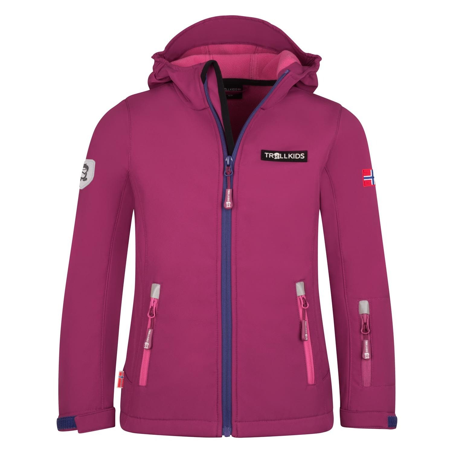 TROLLKIDS Softshelljacke Girls Oslofjord Jacket