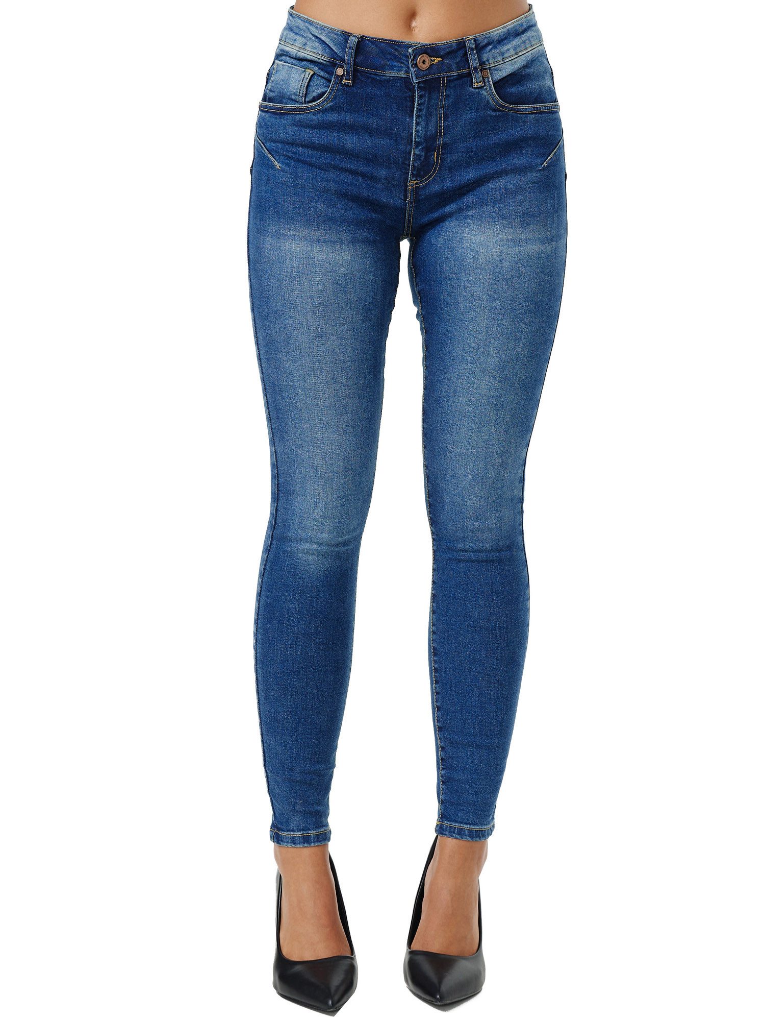 Tazzio Skinny-fit-Jeans F106 Damen Push Up Jeanshose günstig online kaufen