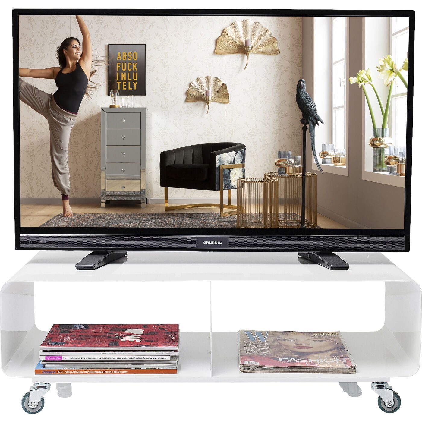 Kare Design Lowboard Lounge M, Breite 90 cm