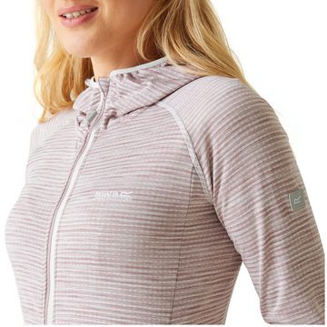 Regatta Strickfleecejacke Yonder Powerstretch Midlayer Shirt für Damen mit Kapuze