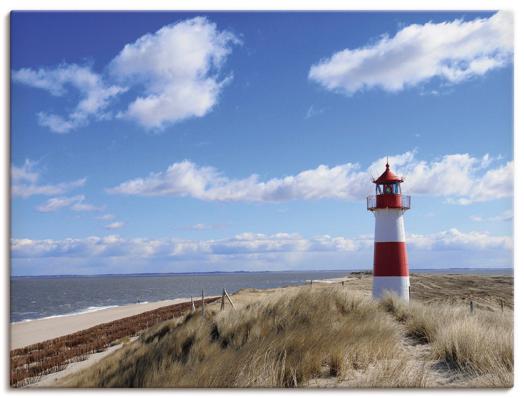 Leinwandbild Leuchtturm Sylt