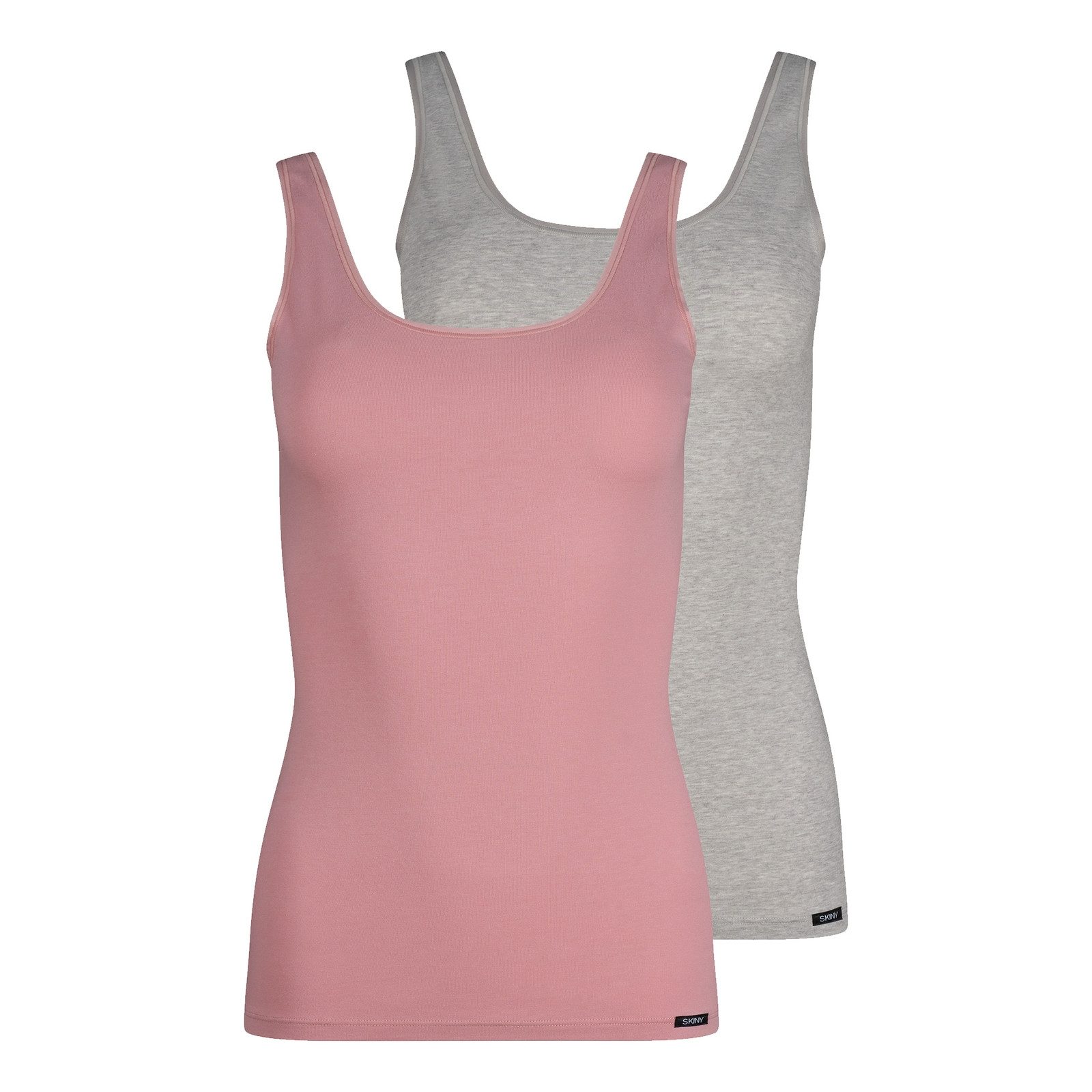 SKINY Achseltop Every Day In Cotton Advantage (2-St., 2er Pack) mit flacher Nahtverarbeitung
