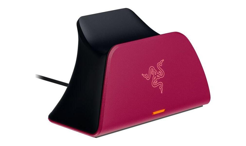 Razer Quick Charging Stand for PS5™ - Rot PlayStation 5-Controller