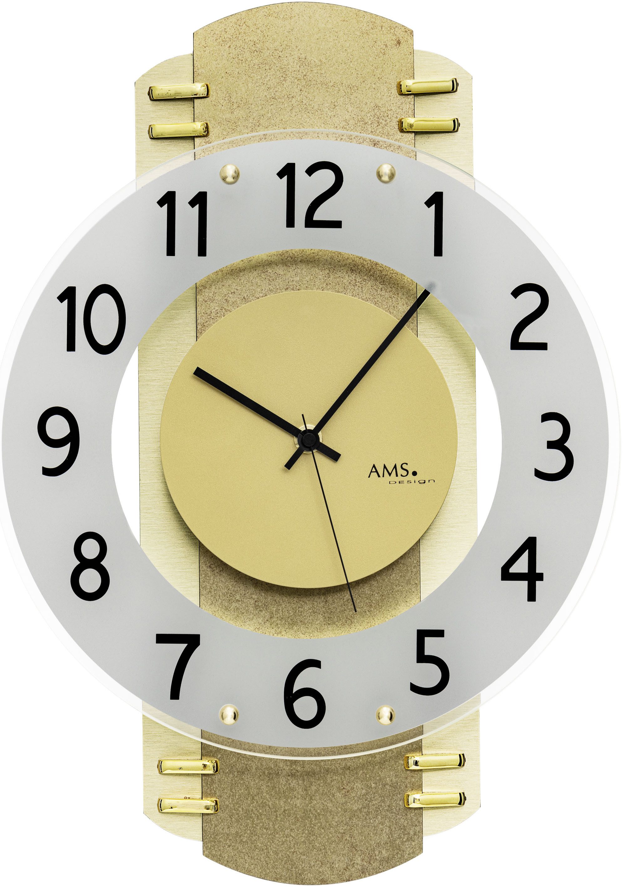 AMS Funkwanduhr (Quarzuhr, Wanduhr, Made in günstig online kaufen