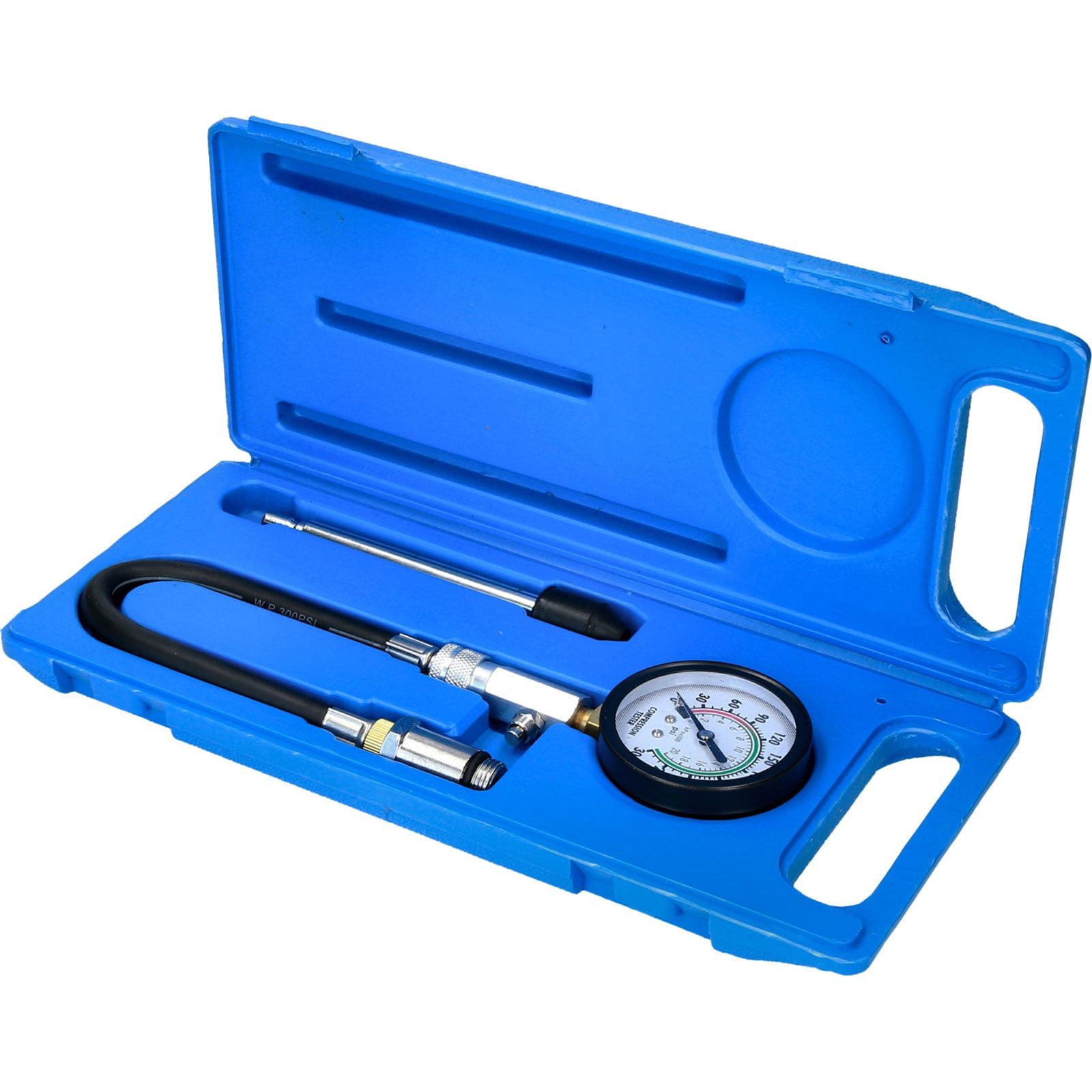 Brilliant Tools Montagewerkzeug BRILLIANT TOOLS Kompressionstester-Satz für Benzin Motoren 2tlg. ...