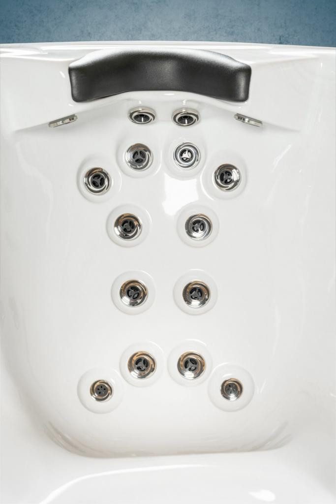 PureHaven Whirlpool 215x215 cm – 5 Personen, Massage & Lichttherapie