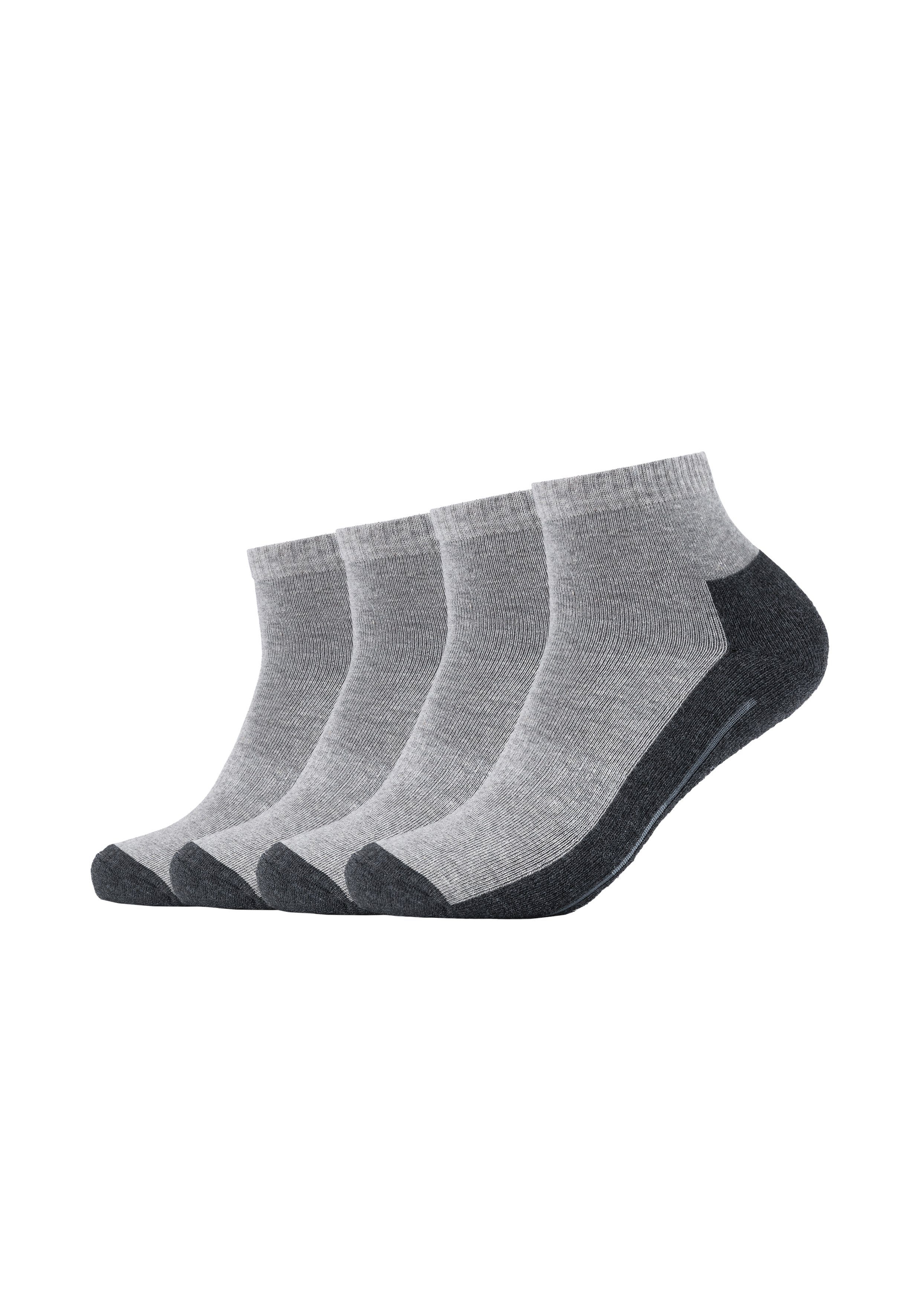Camano Sportsocken (Packung, 4-Paar) Feuchtigkeitsregulierend, Socken mit  angenehmem Bund ohne Einschneiden