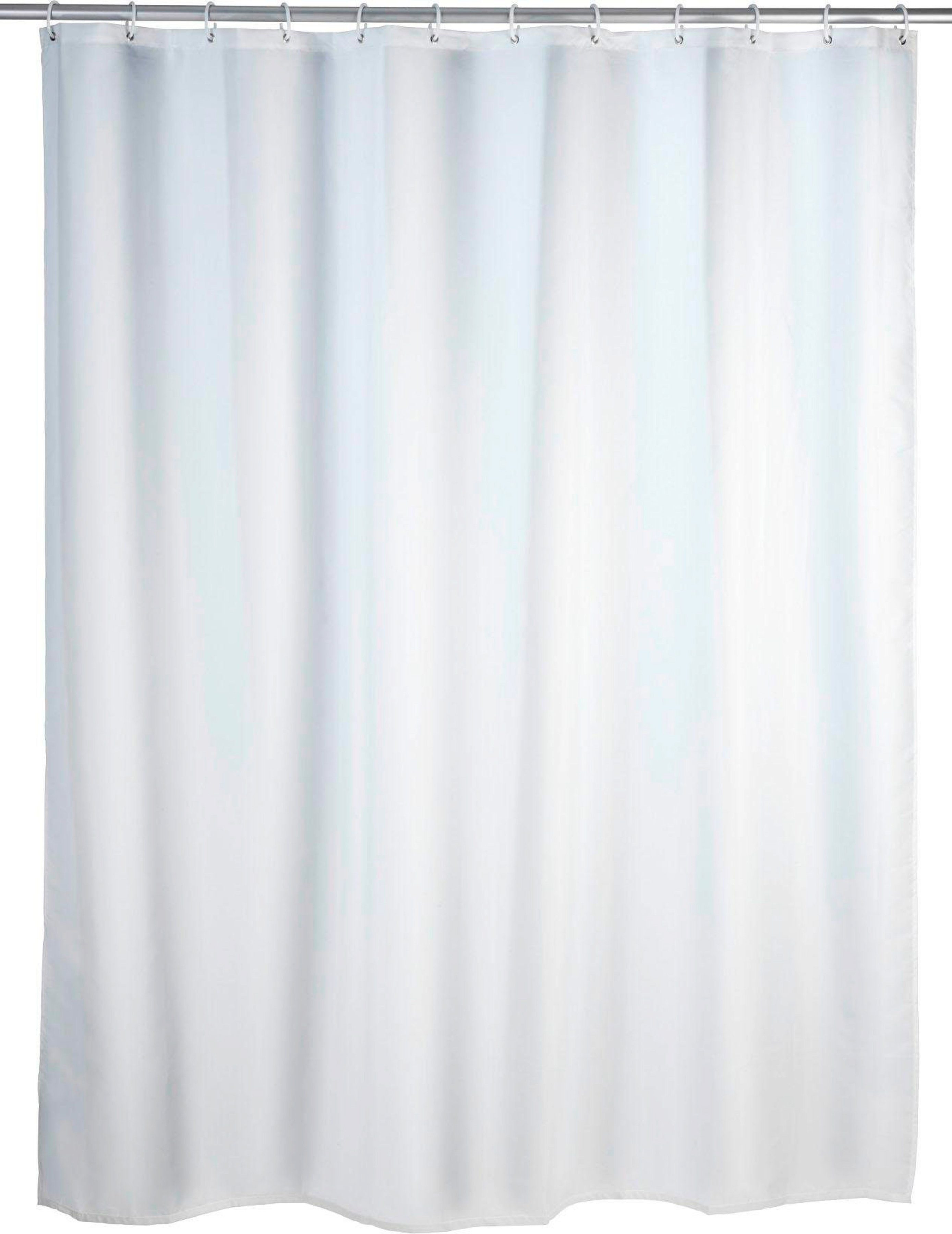 WENKO Duschvorhang Uni Breite 120 cm, günstig online kaufen