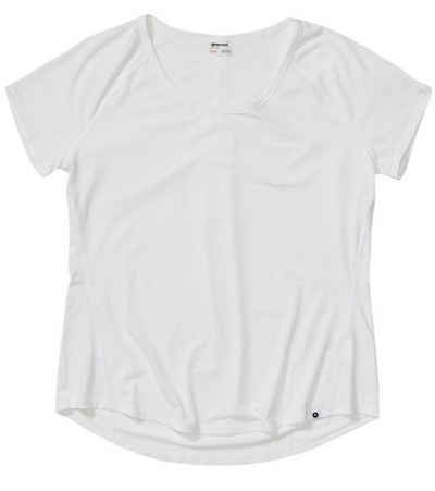 Marmot Rundhalsshirt »Marmot Neaera Shirt schön geschnittenes Damen T-Shirt für sommerliche Bergtouren Sport-Shirt Weiß«