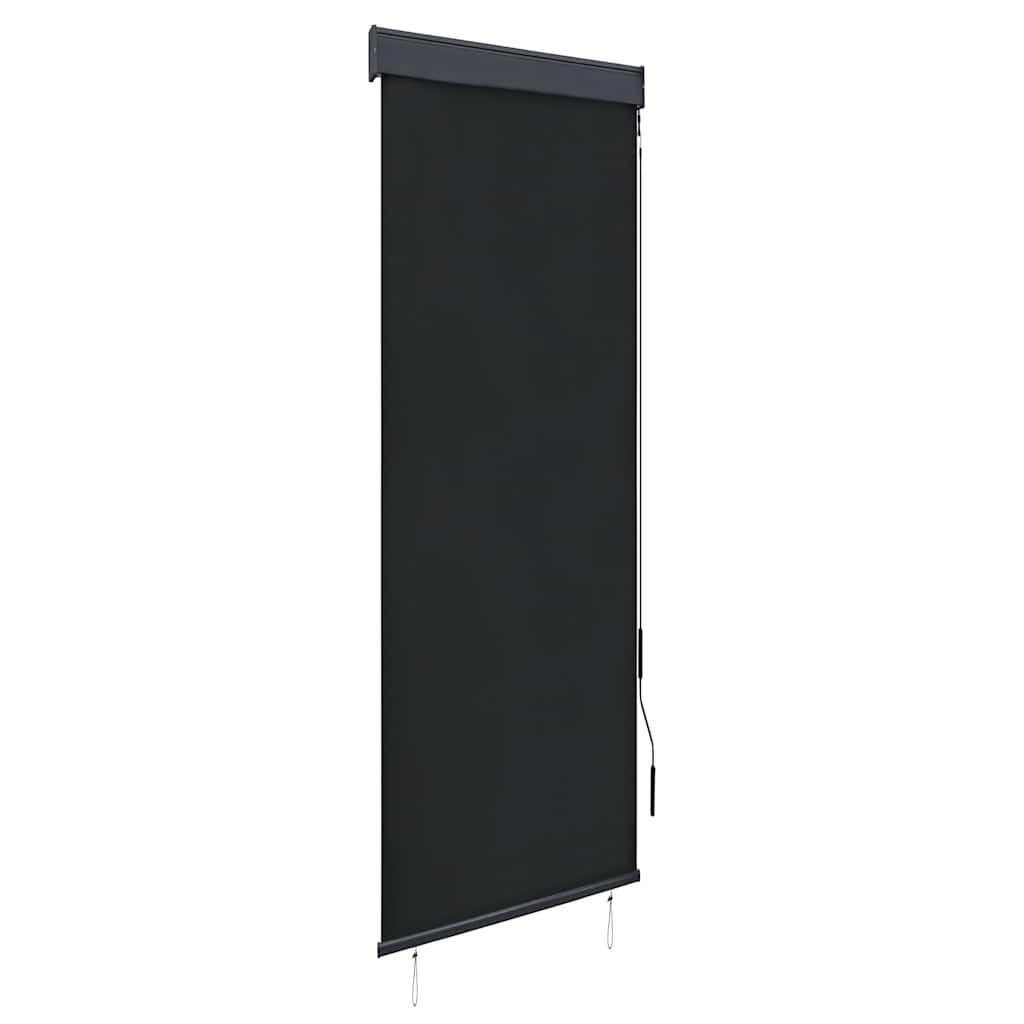 Rollo Außenrollo Senkrechtmarkise 60x250 cm Anthrazit, furnicato