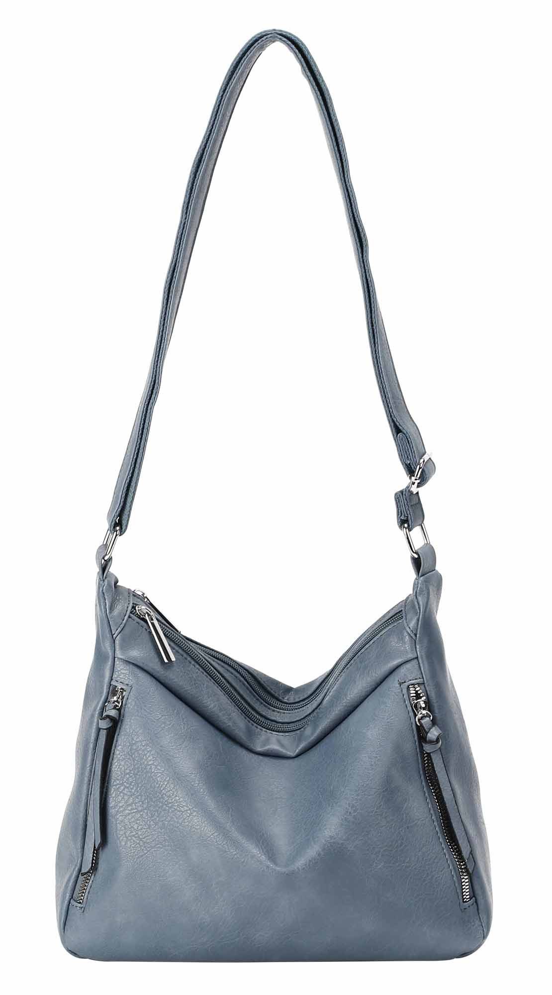 Schultertasche Damen Tasche Shopper Crossbody Handtasche Umhängetasche Beuteltasche