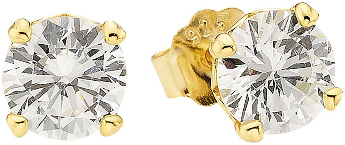 Aniston JEWELRY & WATCHES Paar Ohrstecker Schmuck Geschenk Silber 925 Silberohrstecker, mit Zirkonia (synth) oder Glasstein