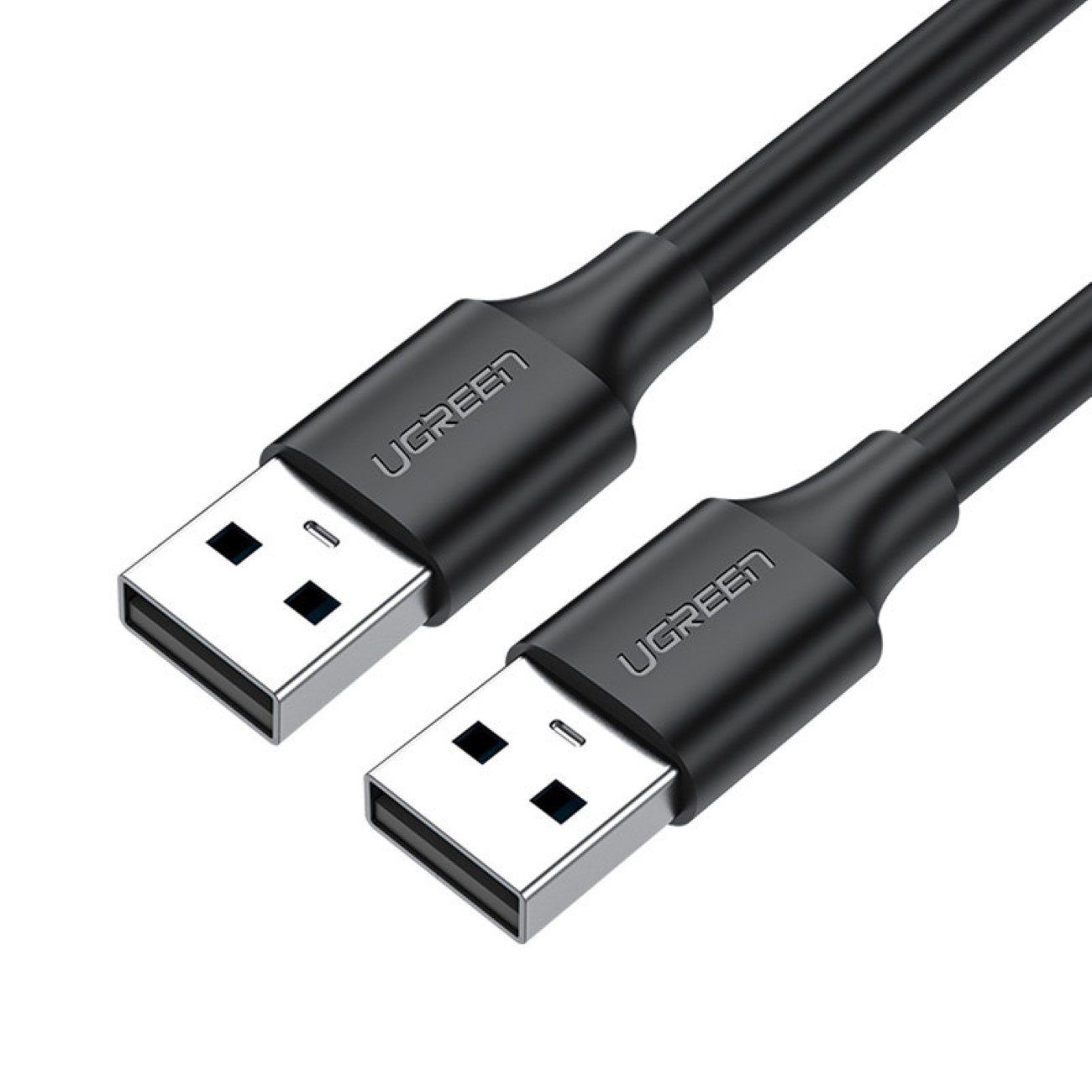 UGREEN Ugreen USB-Kabel - USB 2.0 480Mbps schwarz USB-Kabel, (25 cm)
