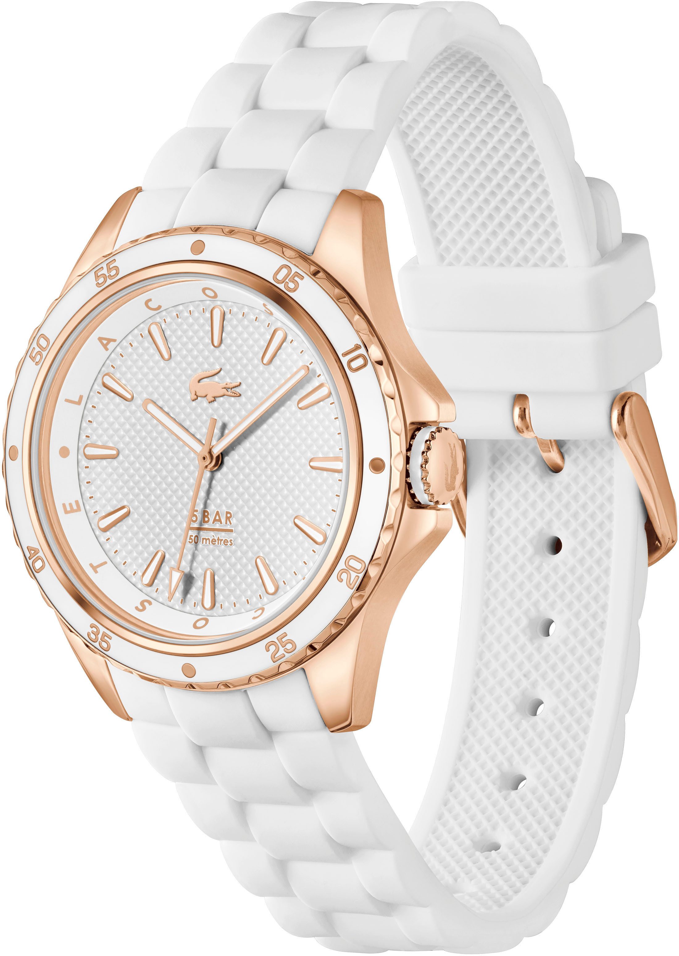 Lacoste Quarzuhr SANTORINI 2001428, Armbanduhr, Damenuhr, günstig online kaufen