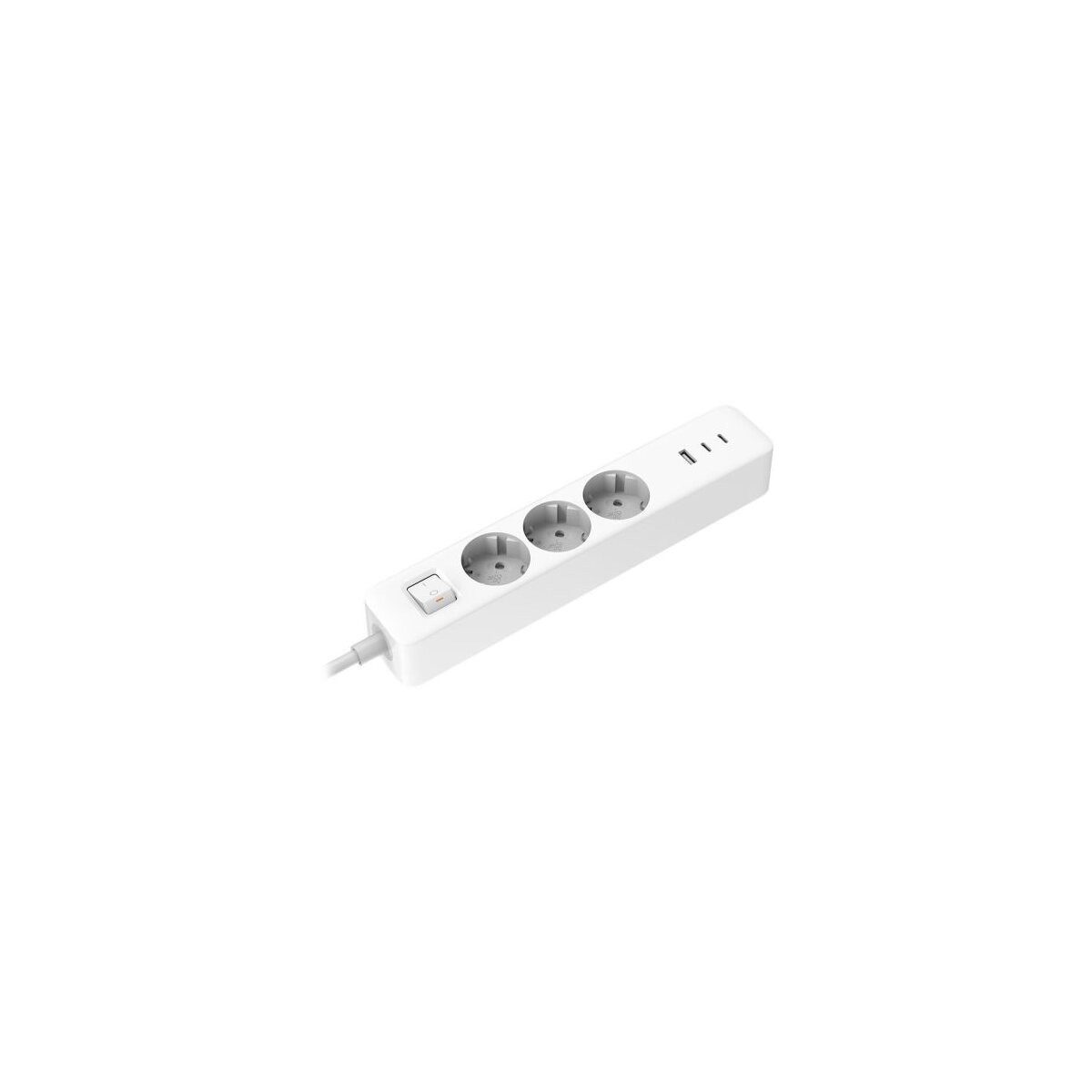 Xiaomi Xiaomi Power Strip 2C1A 3 Steckdosen USB-C Weiß EU Smartphone-Ladegerät