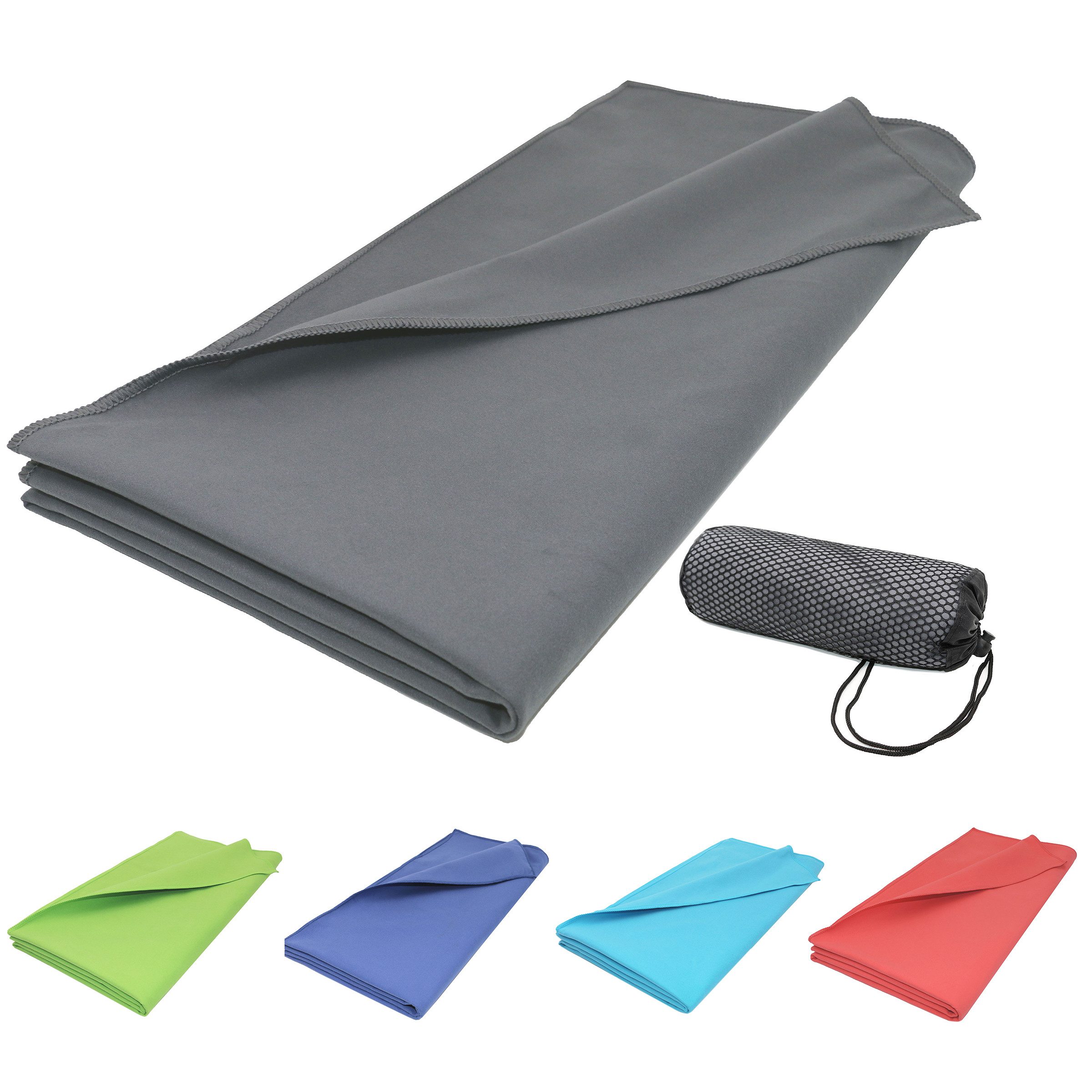 ZOLLNER Strandtuch, Mikrofaser (1-St), 90 x 180 cm, 80% Polyester, 20% Poly günstig online kaufen