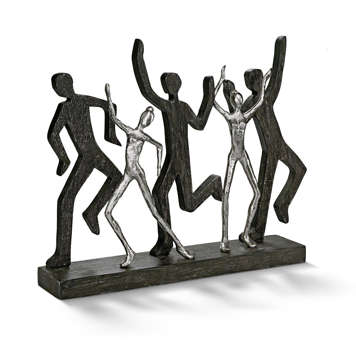 Moritz Skulptur Skulptur Tänzer Tanz 58x10x43cm, Dekoobjekt Holz, Tischdeko, Fensterdeko, Wanddeko, Holzdeko