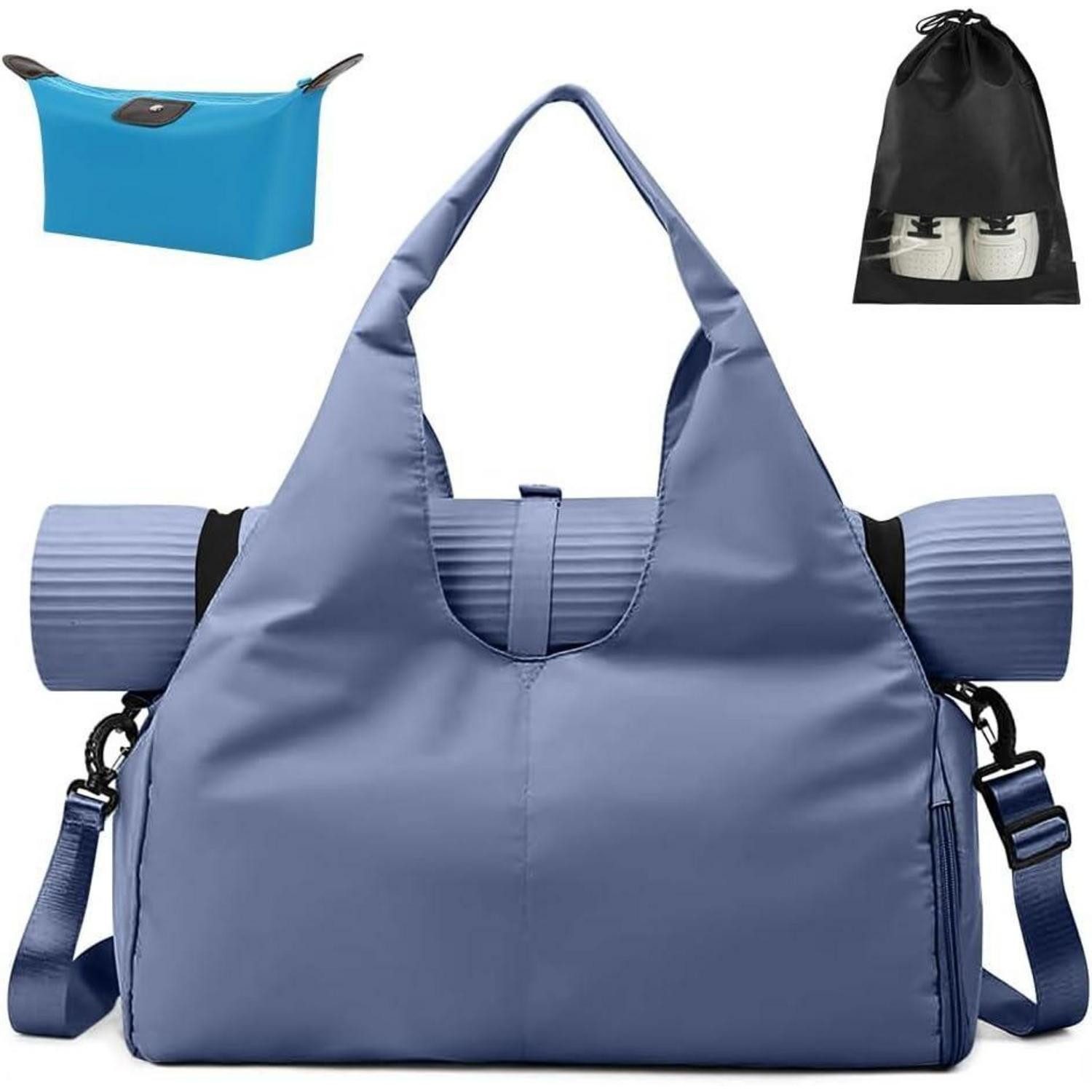 LuxusKollektion Sporttasche Sporttasche Reisetasche mit Schuhfach Nassfach groß Gym Tasche