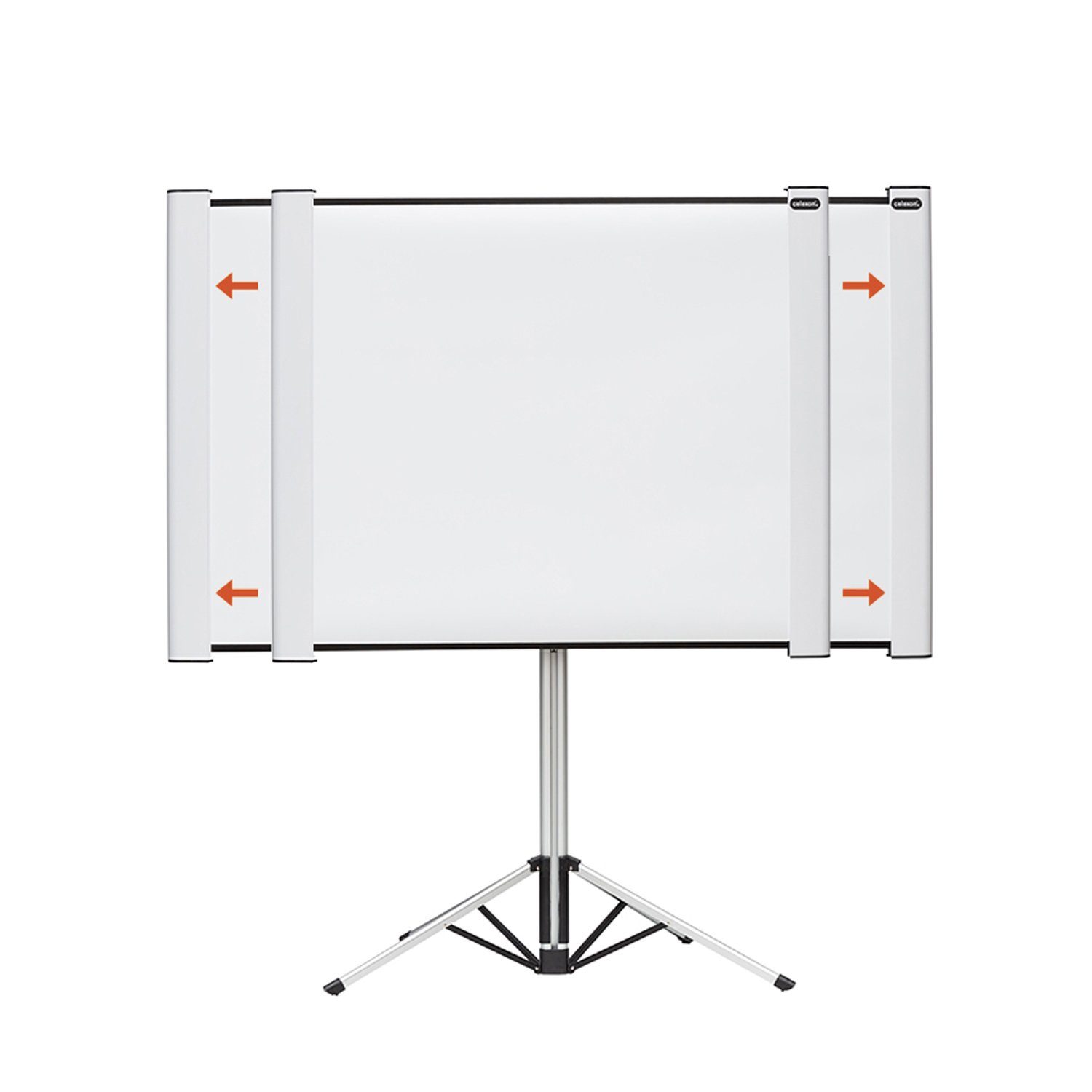 Celexon Mobil Expert Stativleinwand (schwarze Rückseite)
