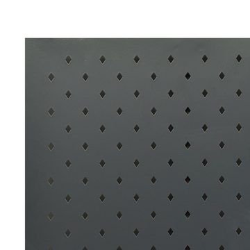 vidaXL Raumteiler Paravent Trennwand Spanische Wand 5-tlg Raumteiler Anthrazit 200x180 c