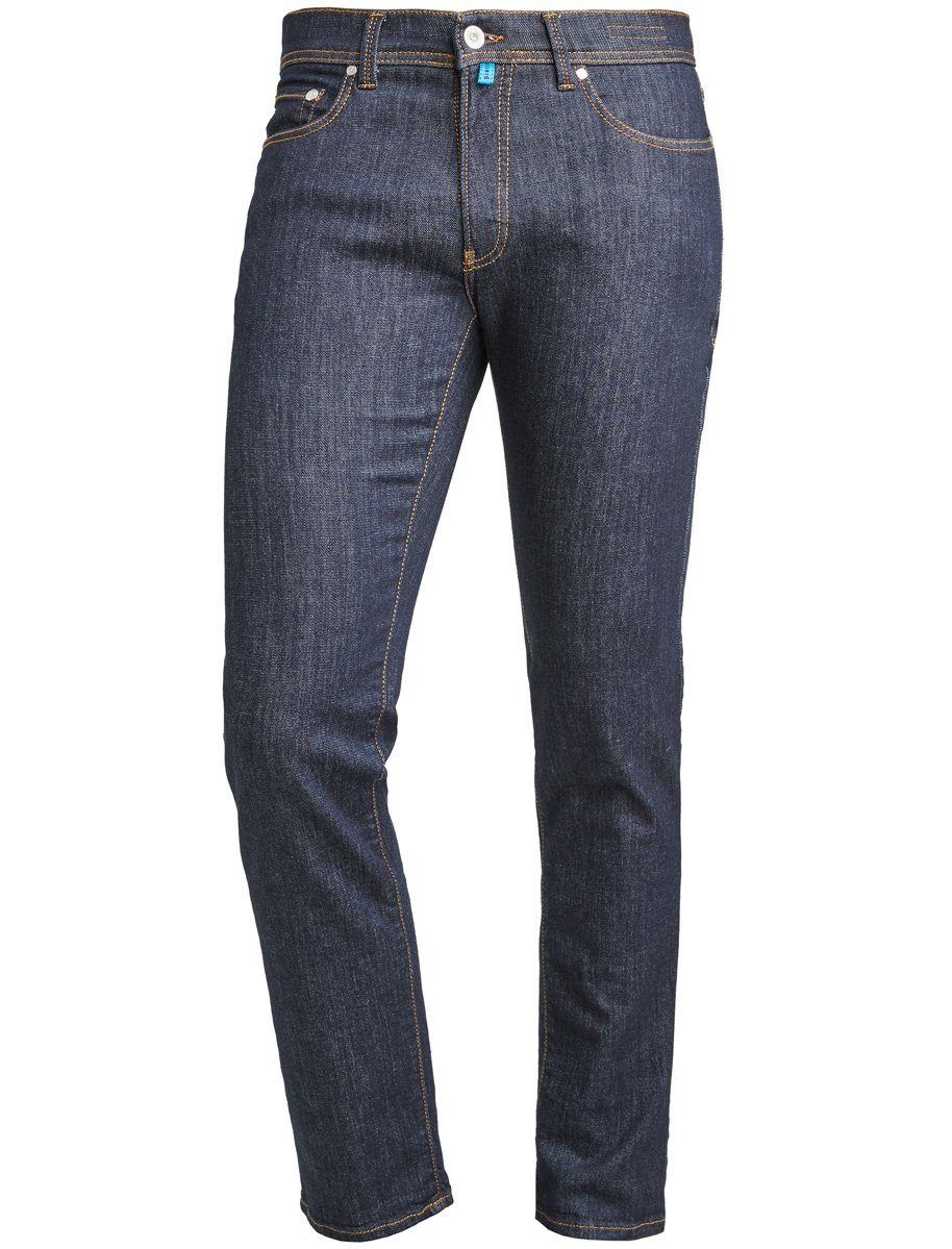dark indigo Pierre CARDIN rinse 5-Pocket-Jeans 3451 8880. PIERRE Cardin FUTUREFLEX blue washed LYON