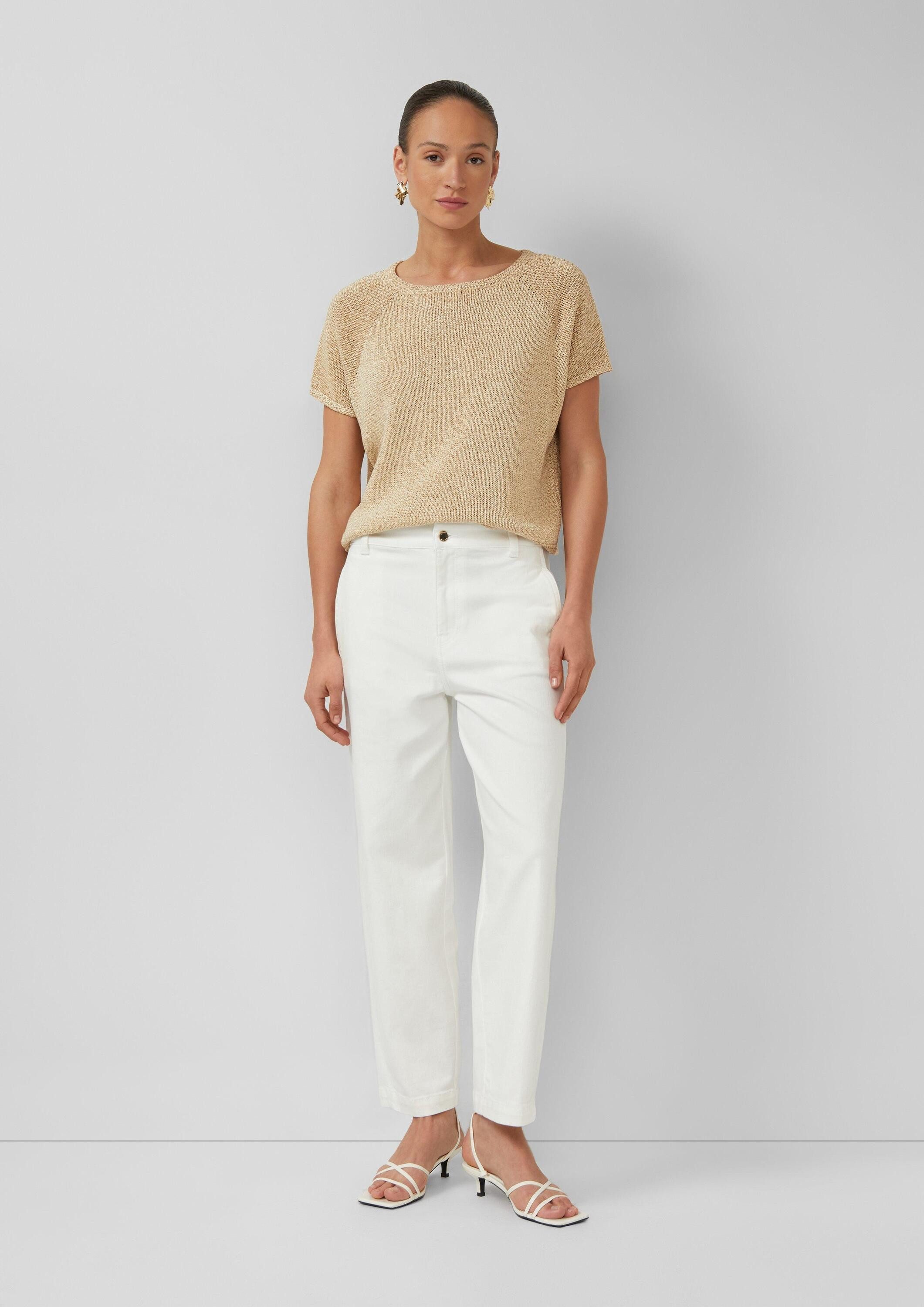 Weite Jeans Jeans-Hose