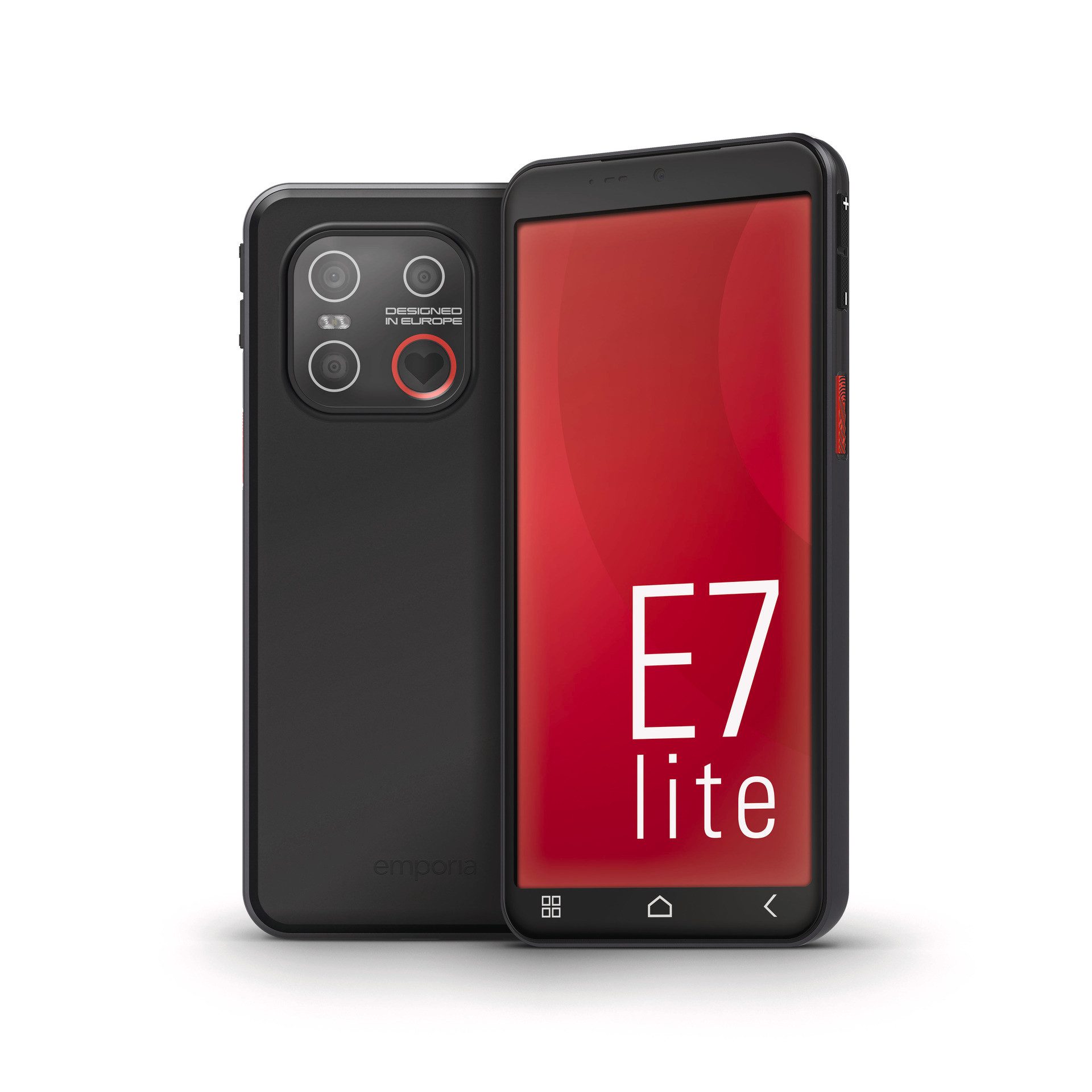 Emporia emporia SMART.7 lite Smartphone (5,45 Zoll, 13 MP Kamera, Dreifach-Kamera)