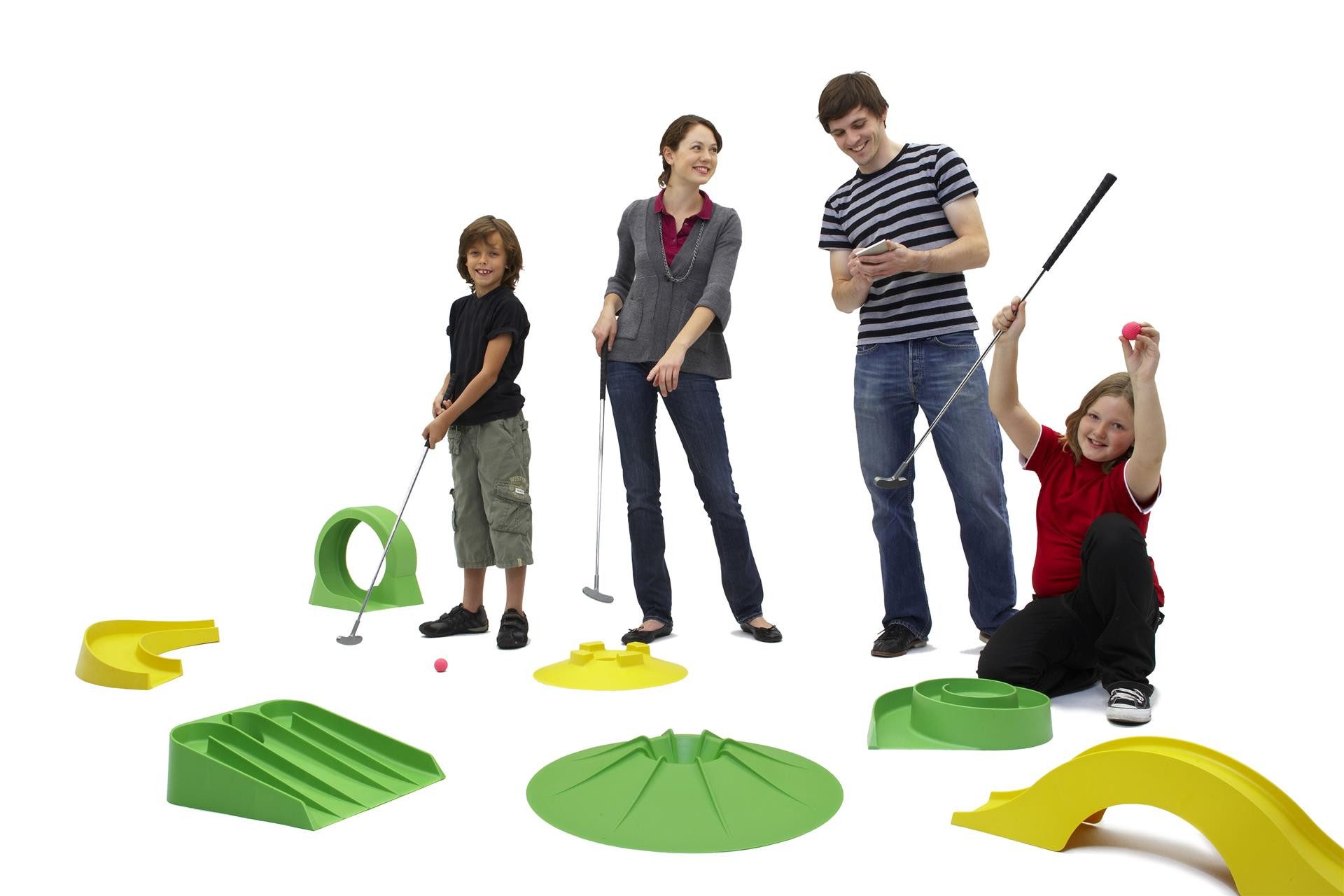 myminigolf Minigolf-Set myminigolf Minigolf Spielset "Professional"