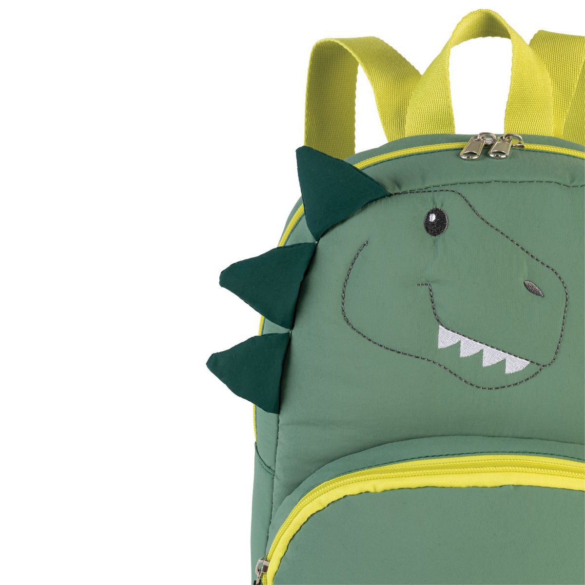 Glühwürmchen Minirucksack Glühwürmchen Kinderrucksack grau-grün DINO – Bild 5 von 5