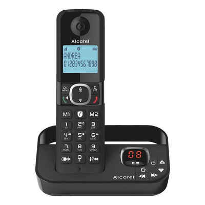 Alcatel »F860 Voice« Schnurloses DECT-Telefon (mit integriertem AB und Call Block Funktion)