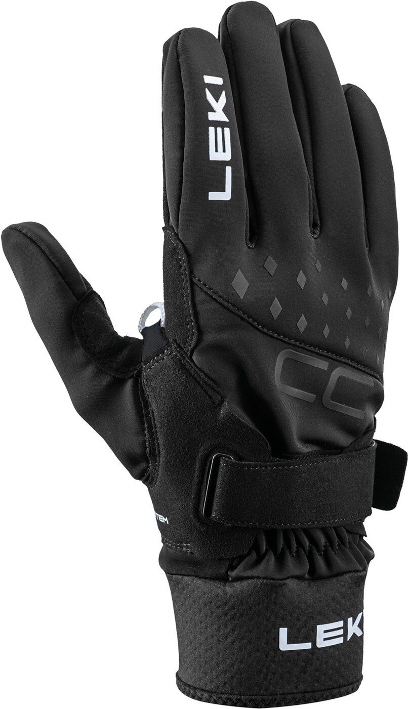 Leki Skihandschuhe CC Shark 003 schwarz