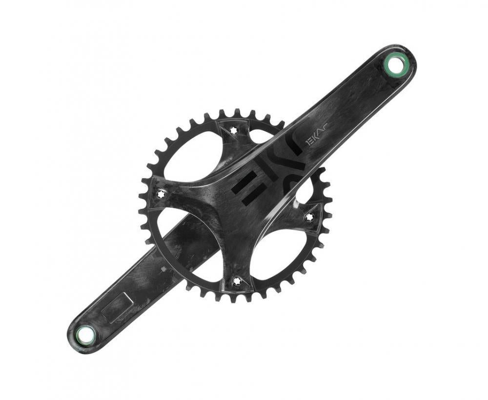 CAMPAGNOLO Fahrradkurbel Campagnolo Kurbelgarnitur Ekar 13s 13-Fach 42 Zähne 175mm nur für IC21