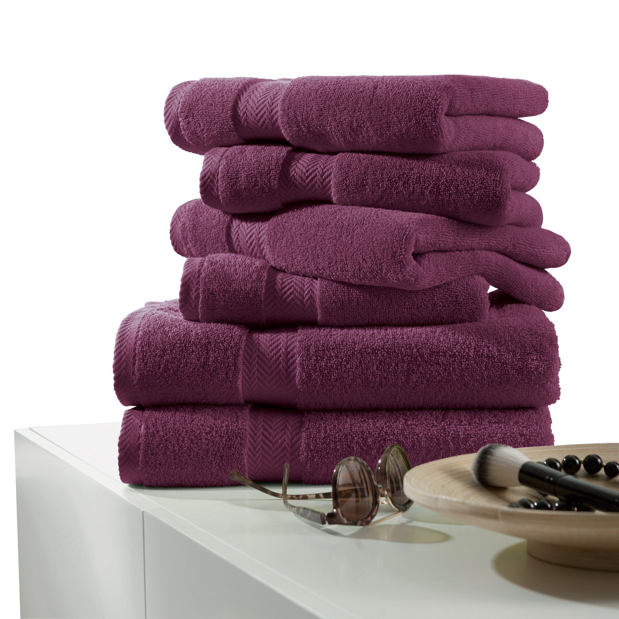 Erwin Müller Handtücher Frottier-Set "Friedrichshafen" 6-teilig, Frottier, günstig online kaufen