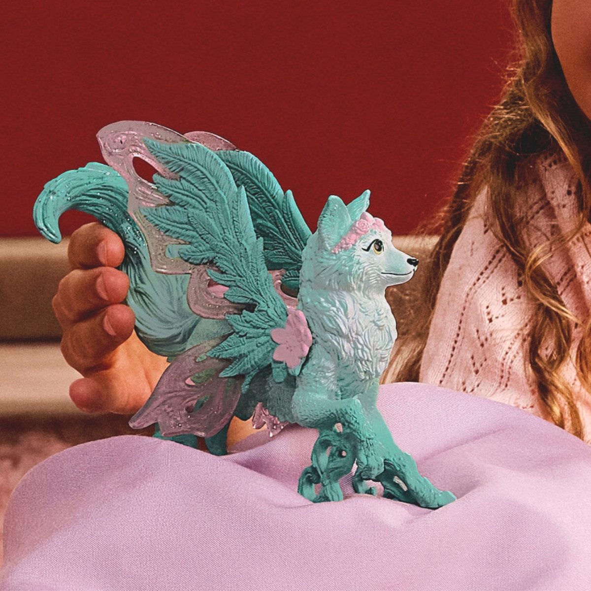 Schleich® Spielfigur BAYALA®, Magischer Federfuchs (70845)