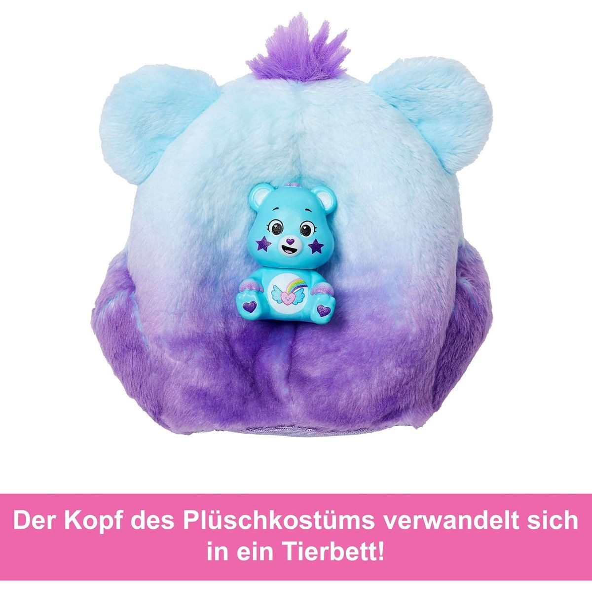 Mattel® Puppen Accessoires-Set Mattel JFV61 Barbie Glücksbärchi Puppe + Dream-Bright Kostüm&10Übe – Bild 4 von 4