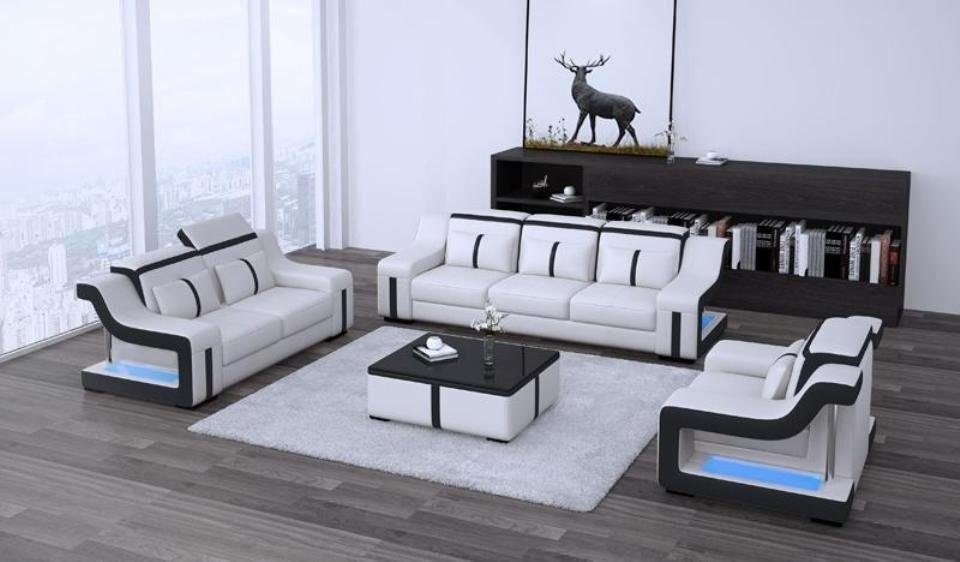 JVmoebel Couchtisch Modern Couch Wohnzimmer Couchtisch Beistell Kaffee Tisch Weiß/Schwarz Tisch Tische