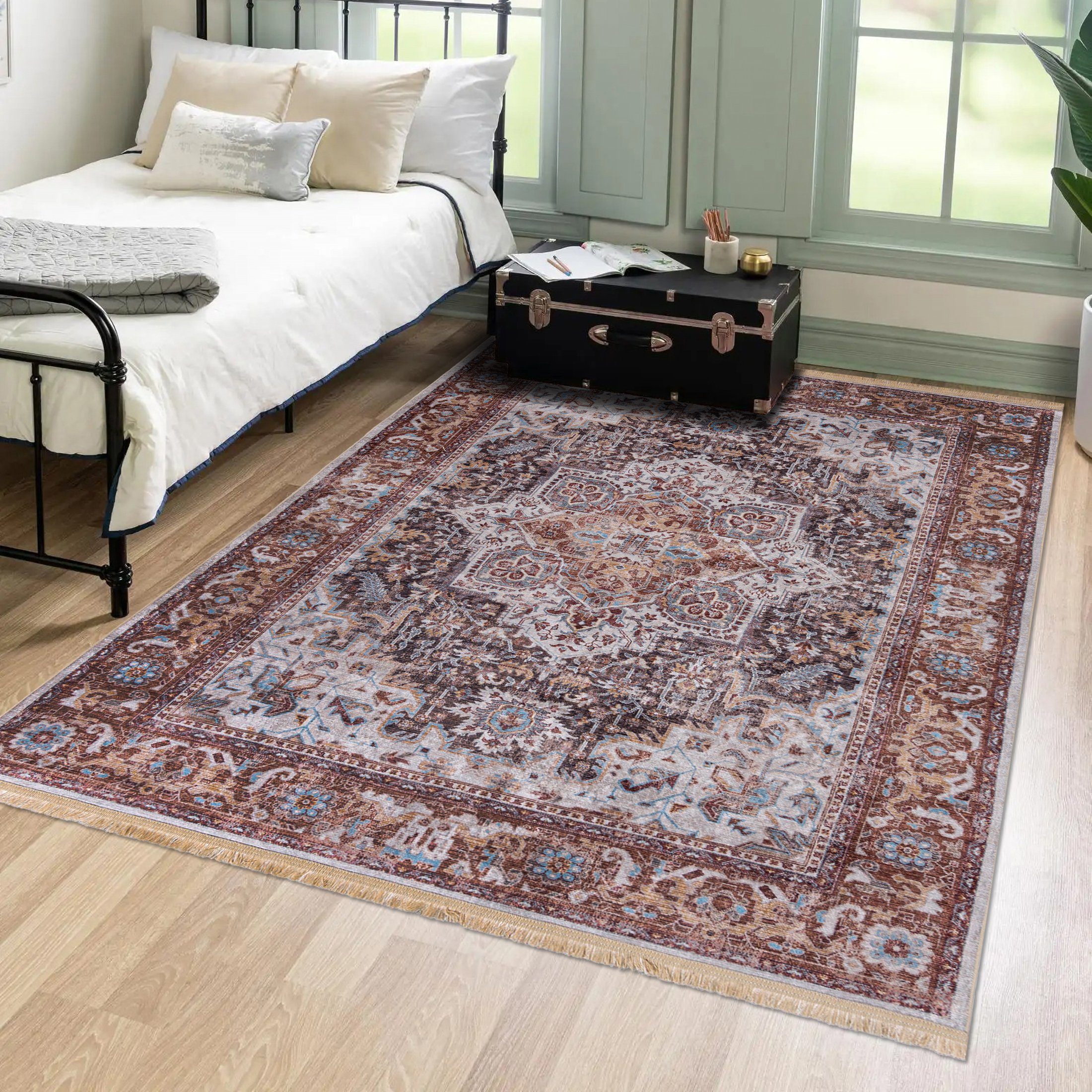 Mazovia Orientteppich Orientalisch Vintage Teppich Traditioneller günstig online kaufen