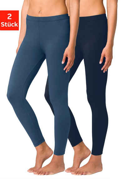 vivance active Leggings (2er-Pack) mit Gummibund, Loungewear