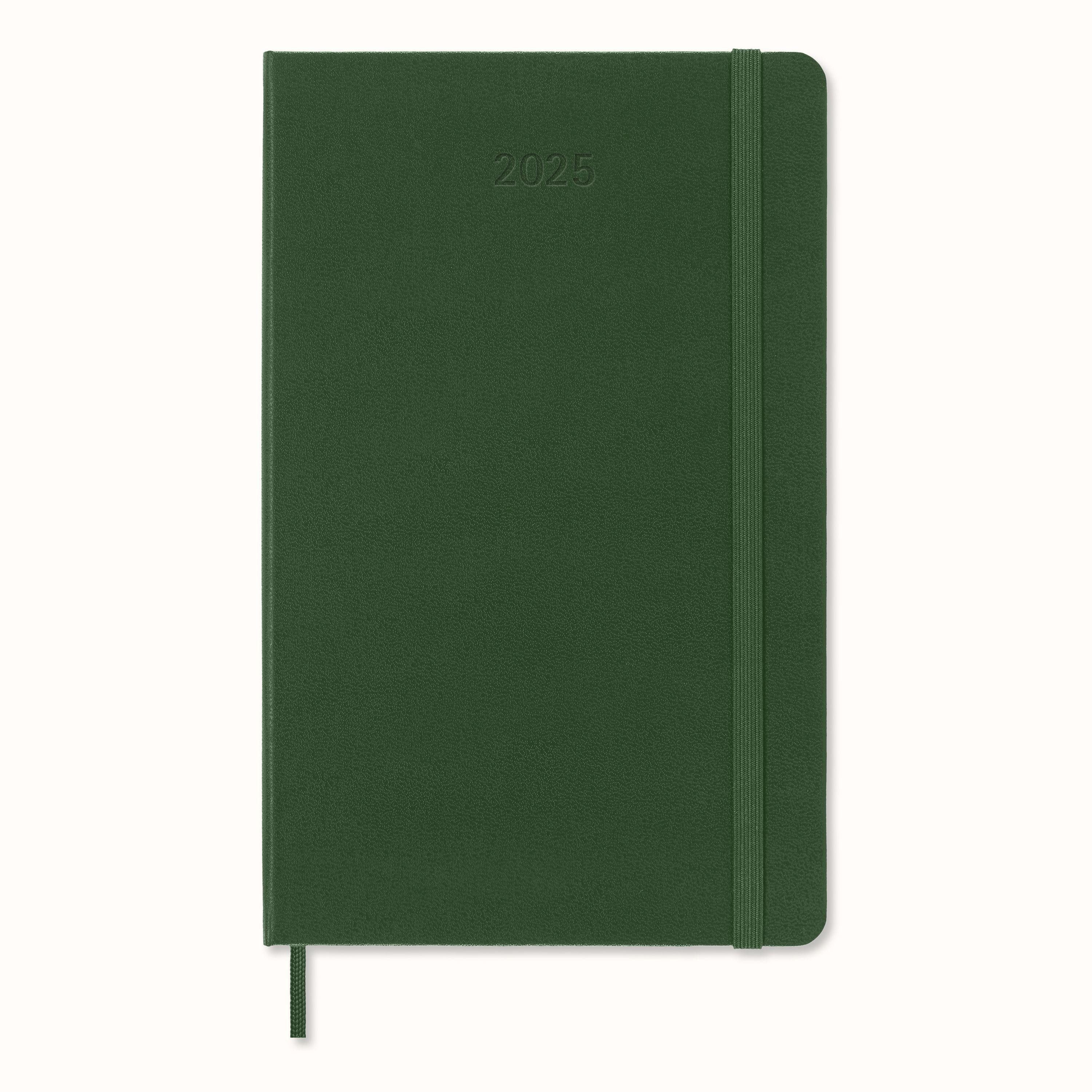 MOLESKINE Notizbuch Moleskine 12 Monate Wochen Notizkalender 2025, Large/A5