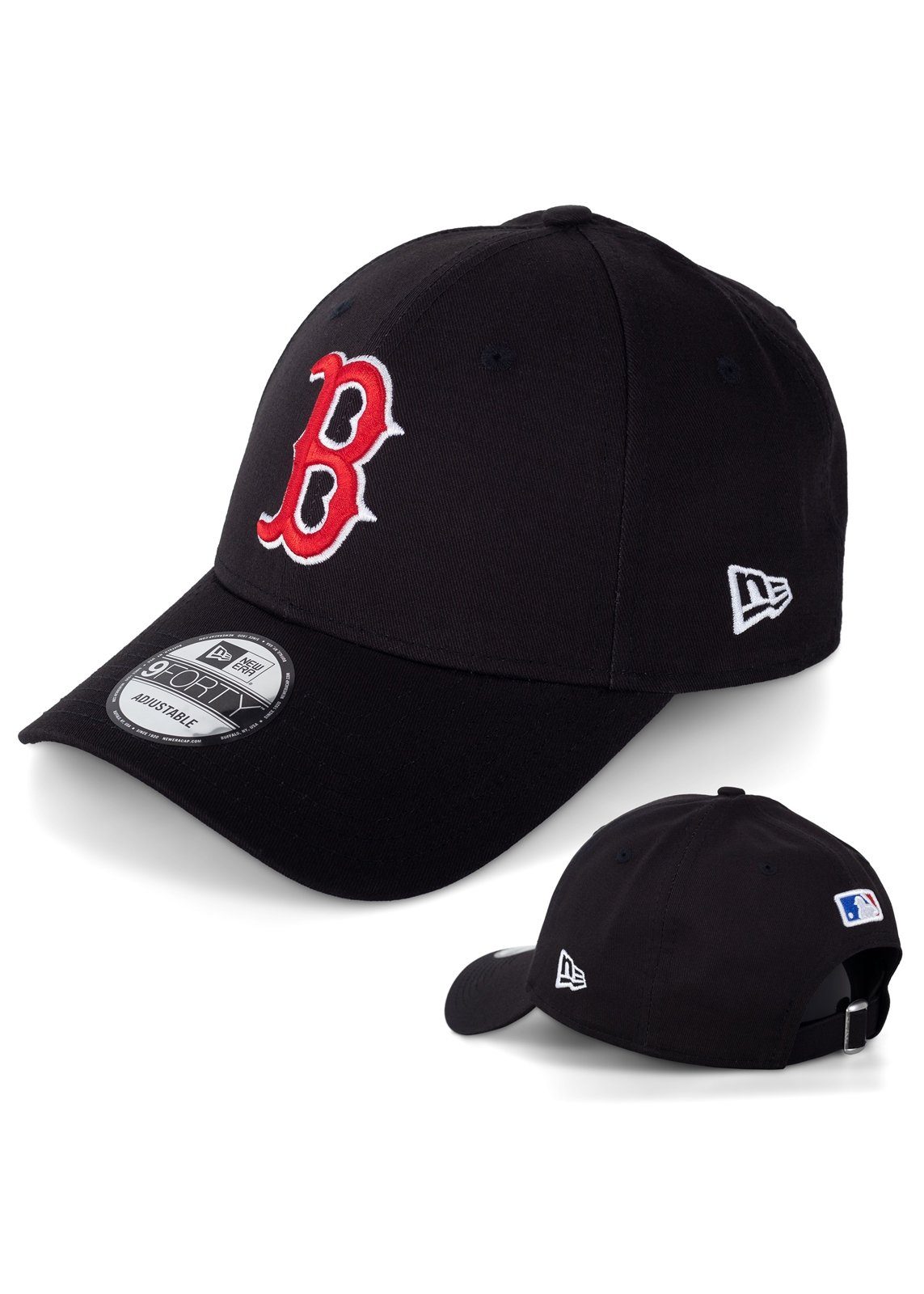 New Era Baseball Cap New Era Logo 9Forty Boston Red Sox Cap Kappe schwarz