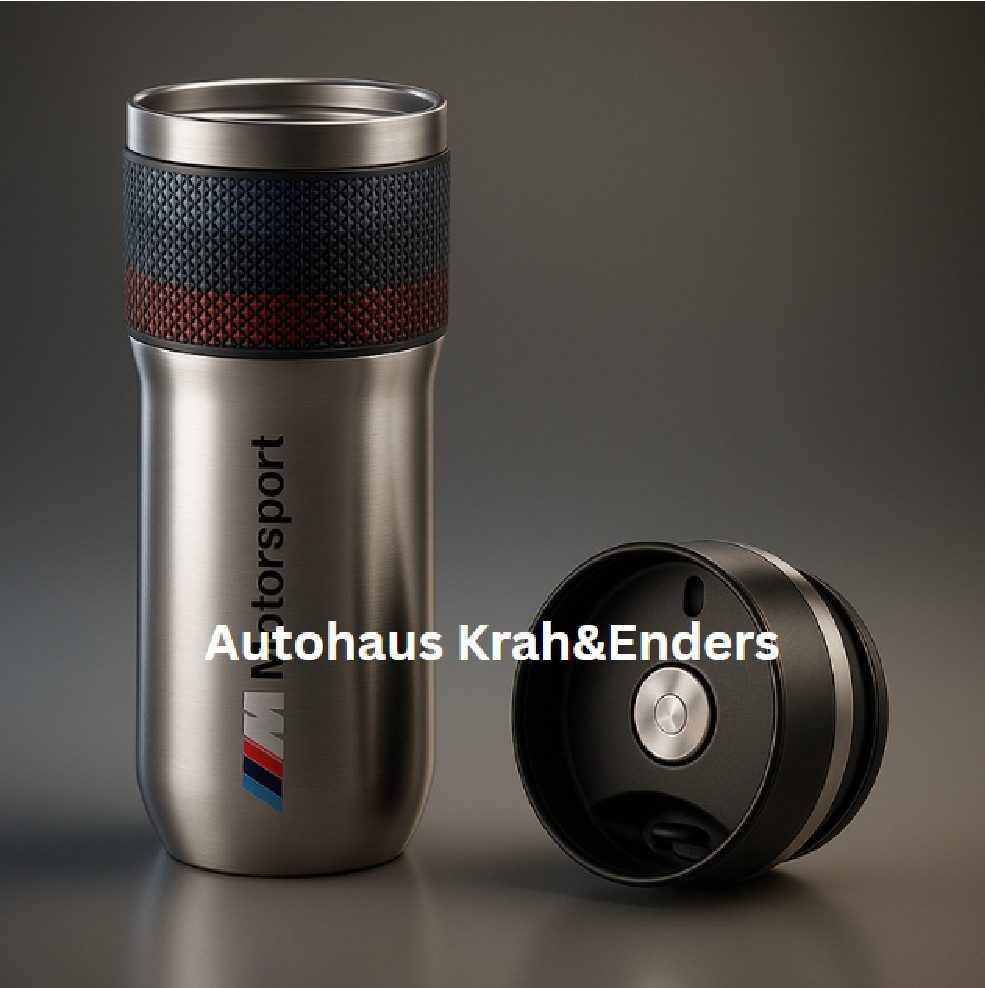 BMW Thermobecher BMW M Motorsport Geschenkset Geschenkbox Thermobecher M Beanie Mütze, 1-tlg.