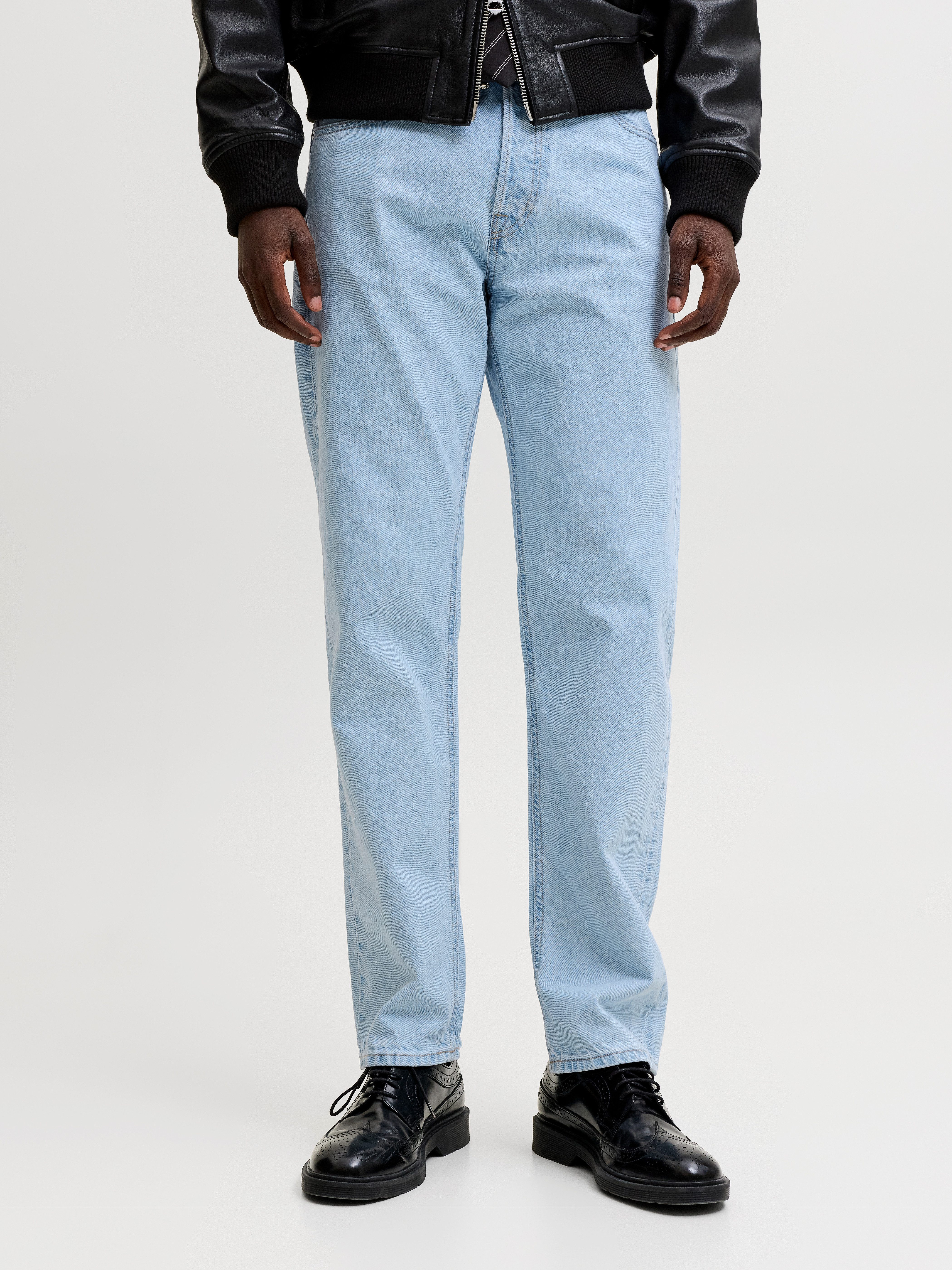 Jack & Jones Loose-fit-Jeans JJICHRIS JJORIGINAL SQ 738 NOOS mit Faded-Effekten
