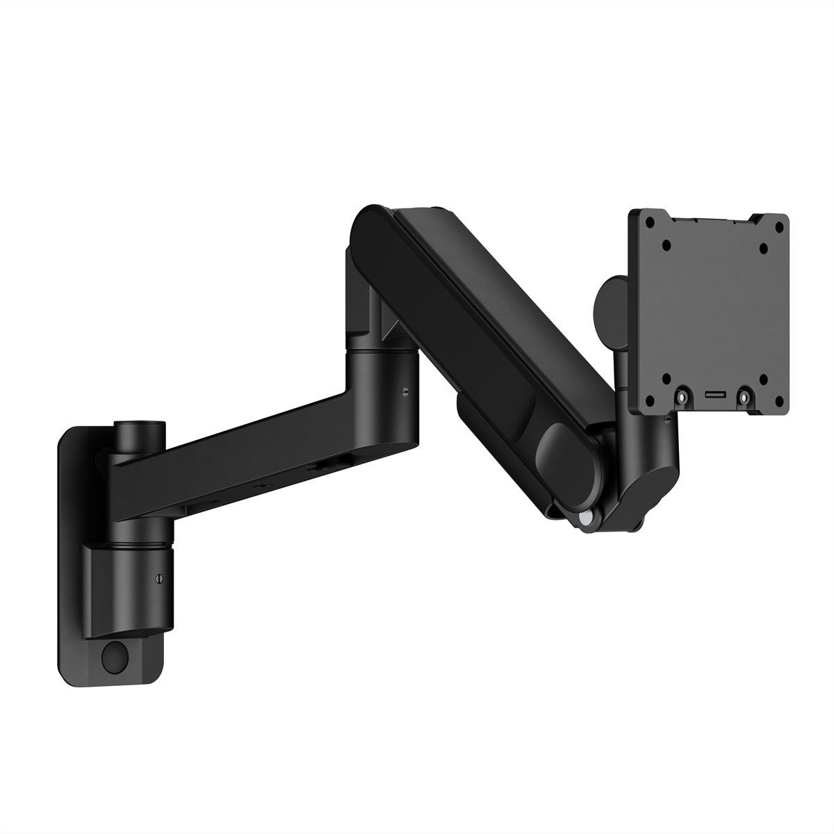 ROLINE Monitor-Halterung LCD-Monitorhalterung mit Gasfeder, Wandmontage, (bis 57 Zoll, 24-57 Zoll, bis 27 kg)